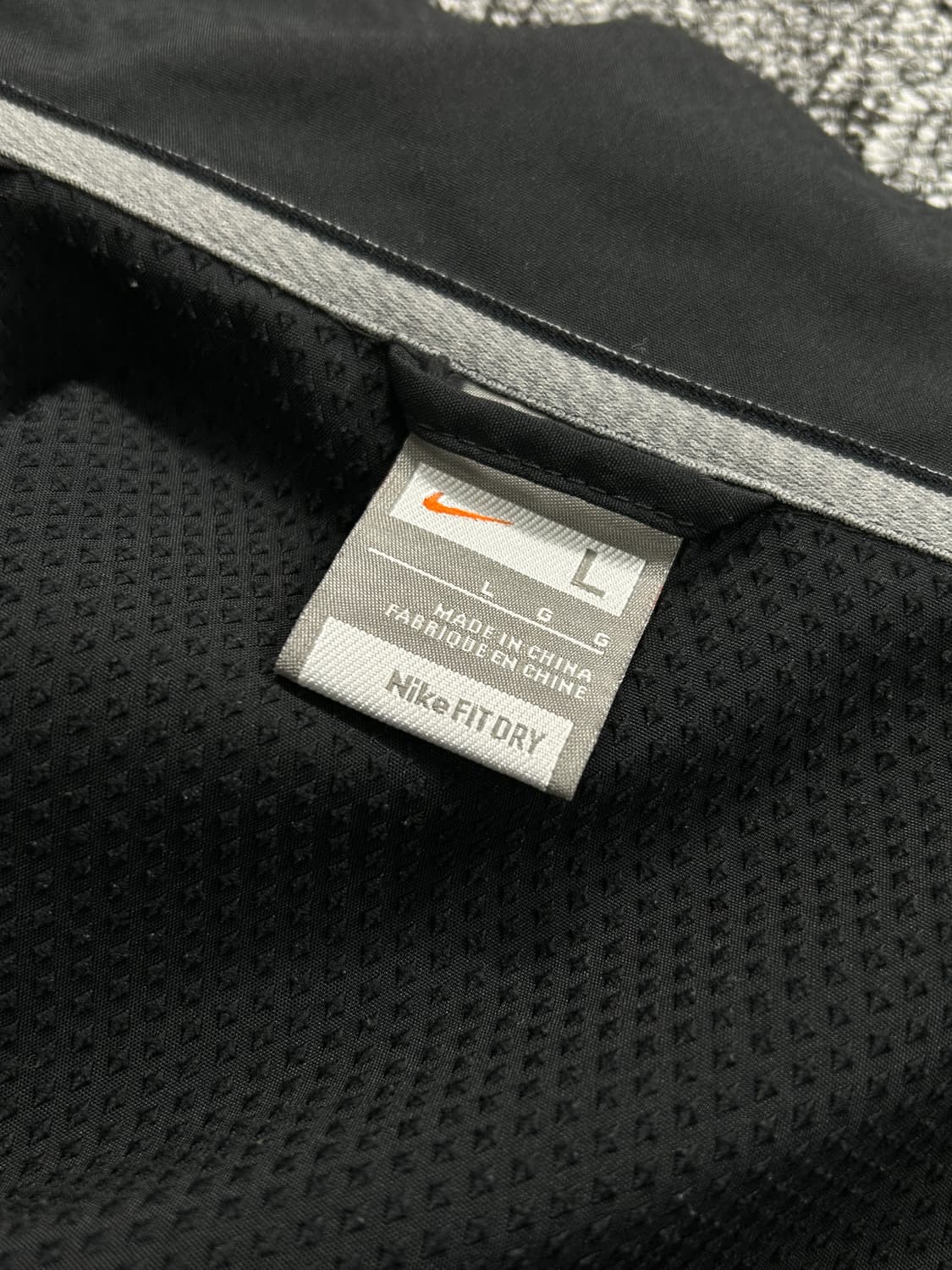 나이키 스우시 블랙 바람막이 L   상품이미지8