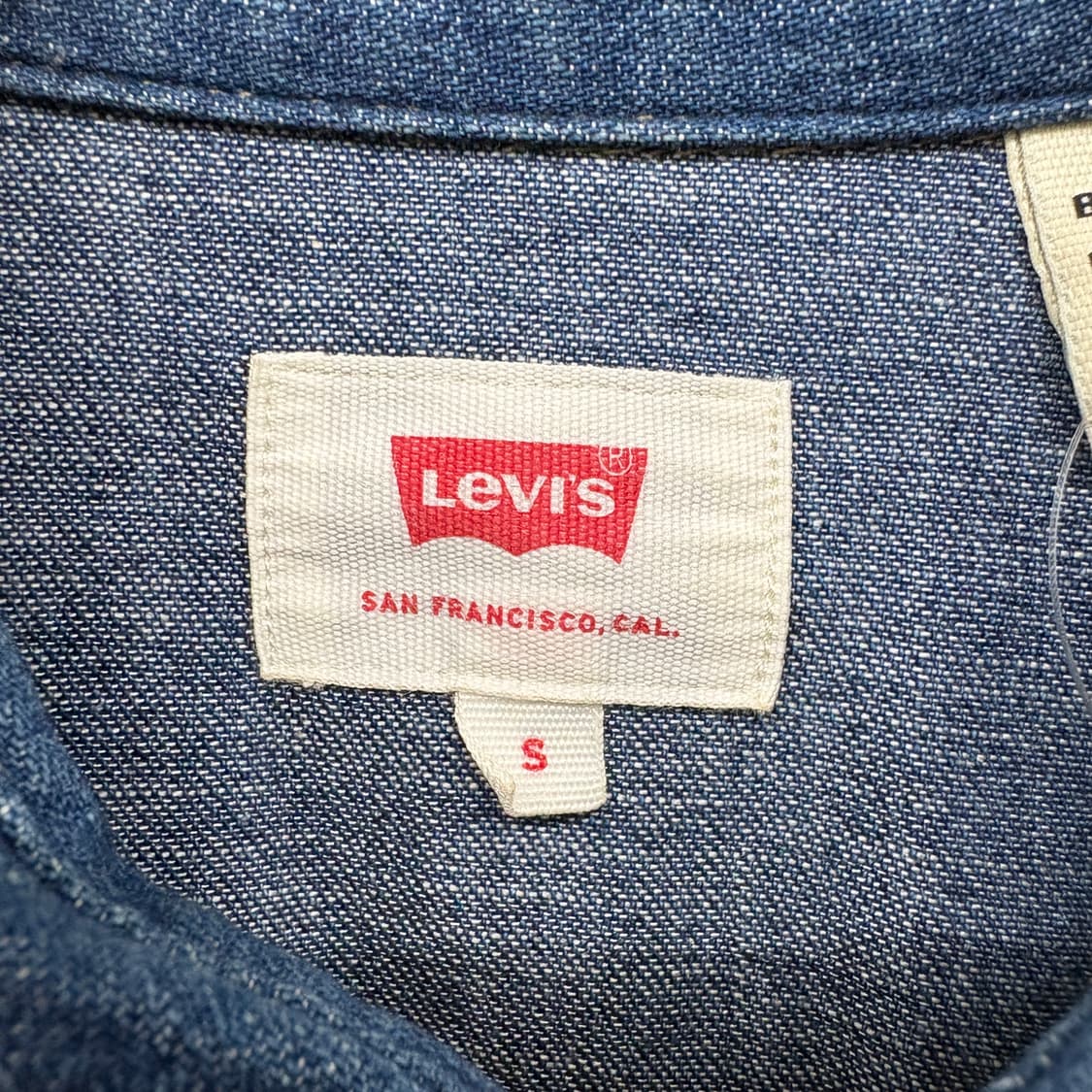 리바이스 데님 웨스턴 셔츠 여성 S 상품이미지3