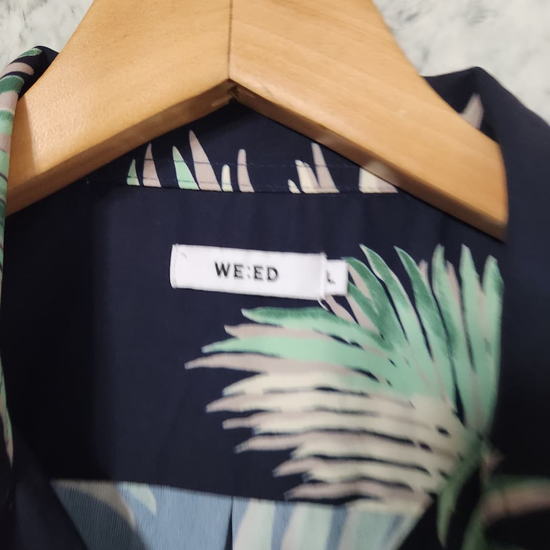 G966 [L] WEED 반팔 남방 셔츠 상품이미지2