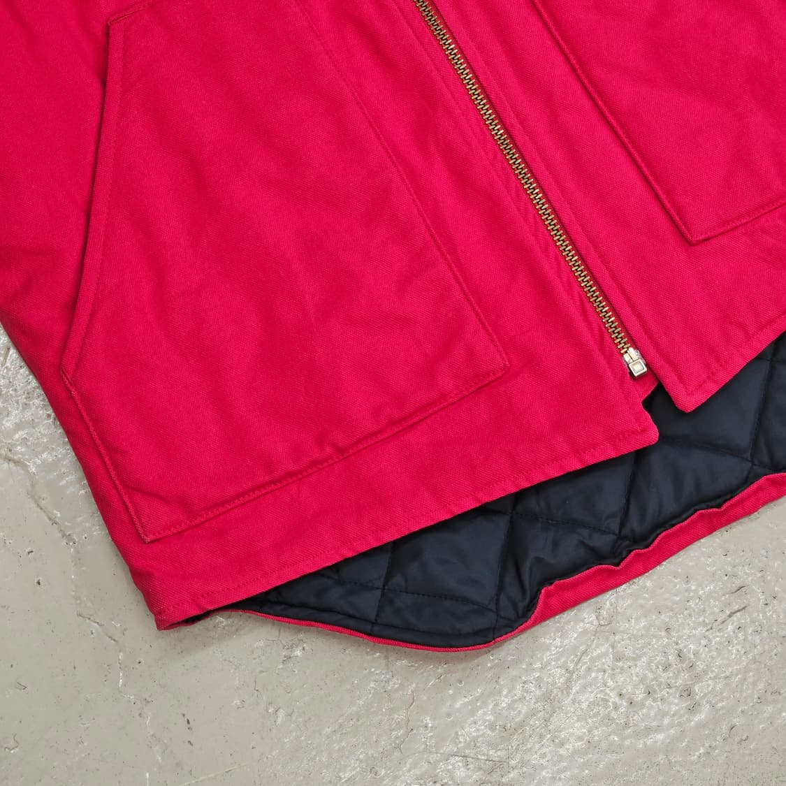 90's carter's 카터스 캔바스 워크베스트 워크조끼 M 미국산 상품이미지3