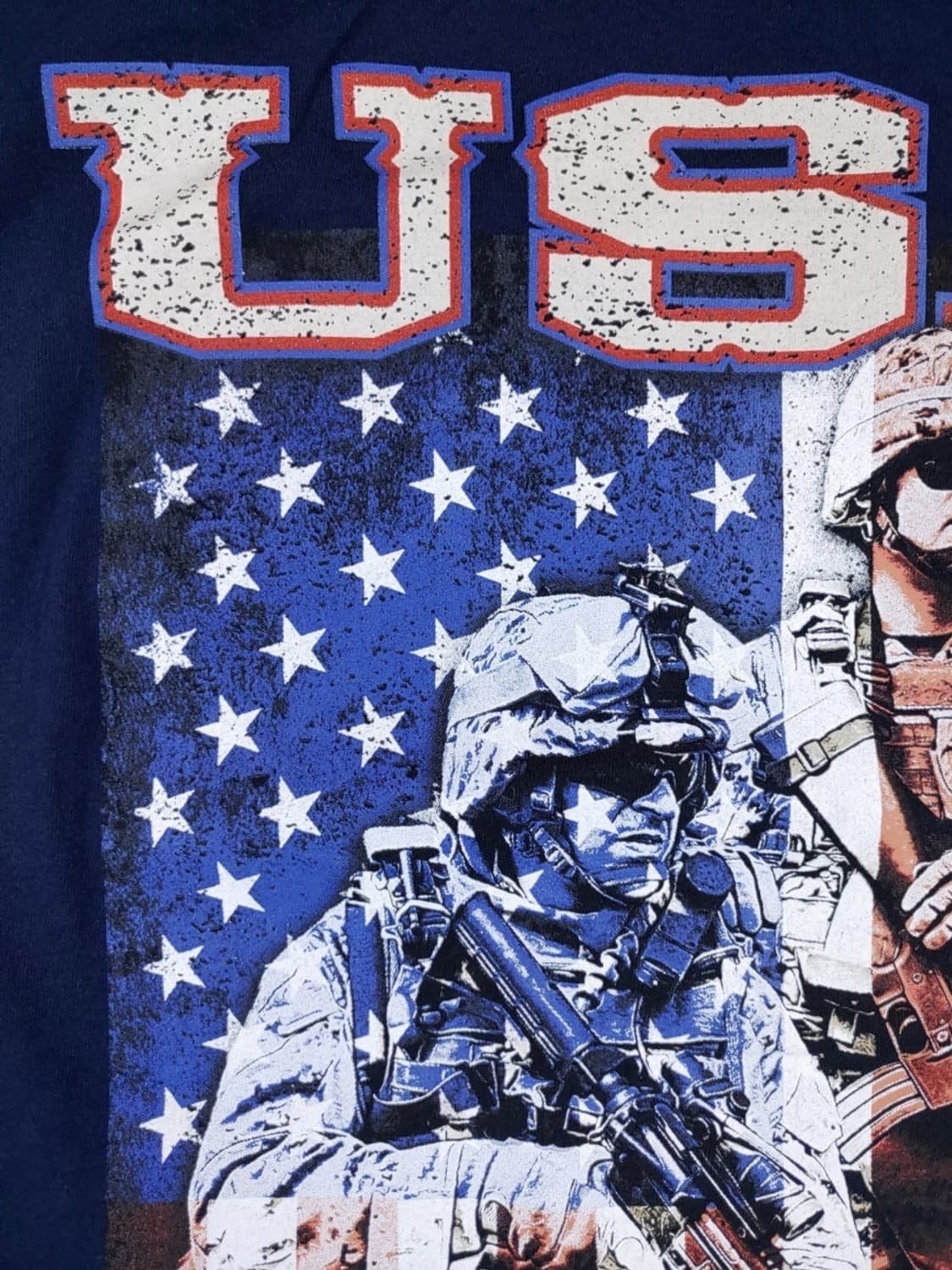 USA 프라우드 반팔 티셔츠 2XL 상품이미지3