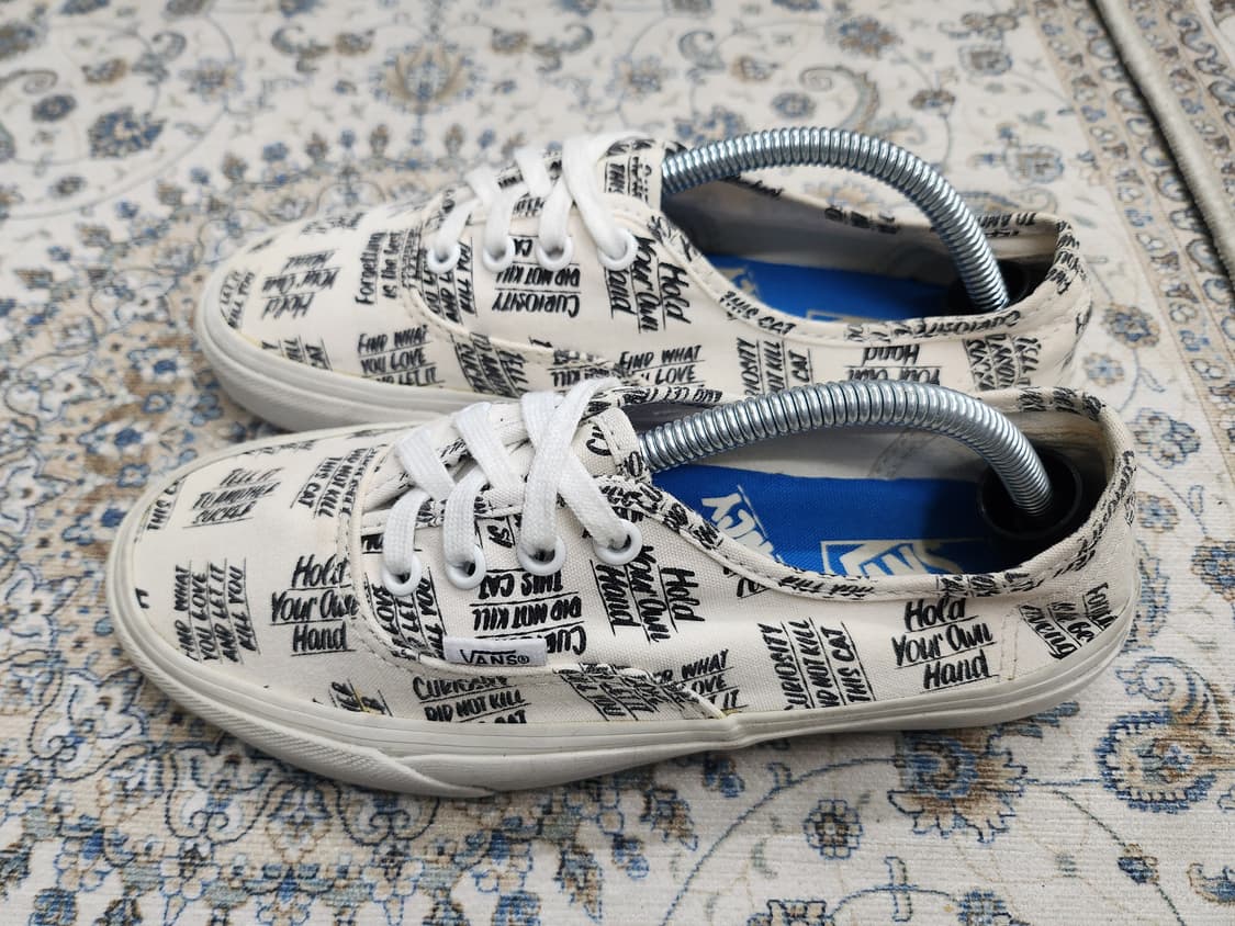 반스 본펜시 어센틱 레터링 스니커즈 230mm 상품이미지3