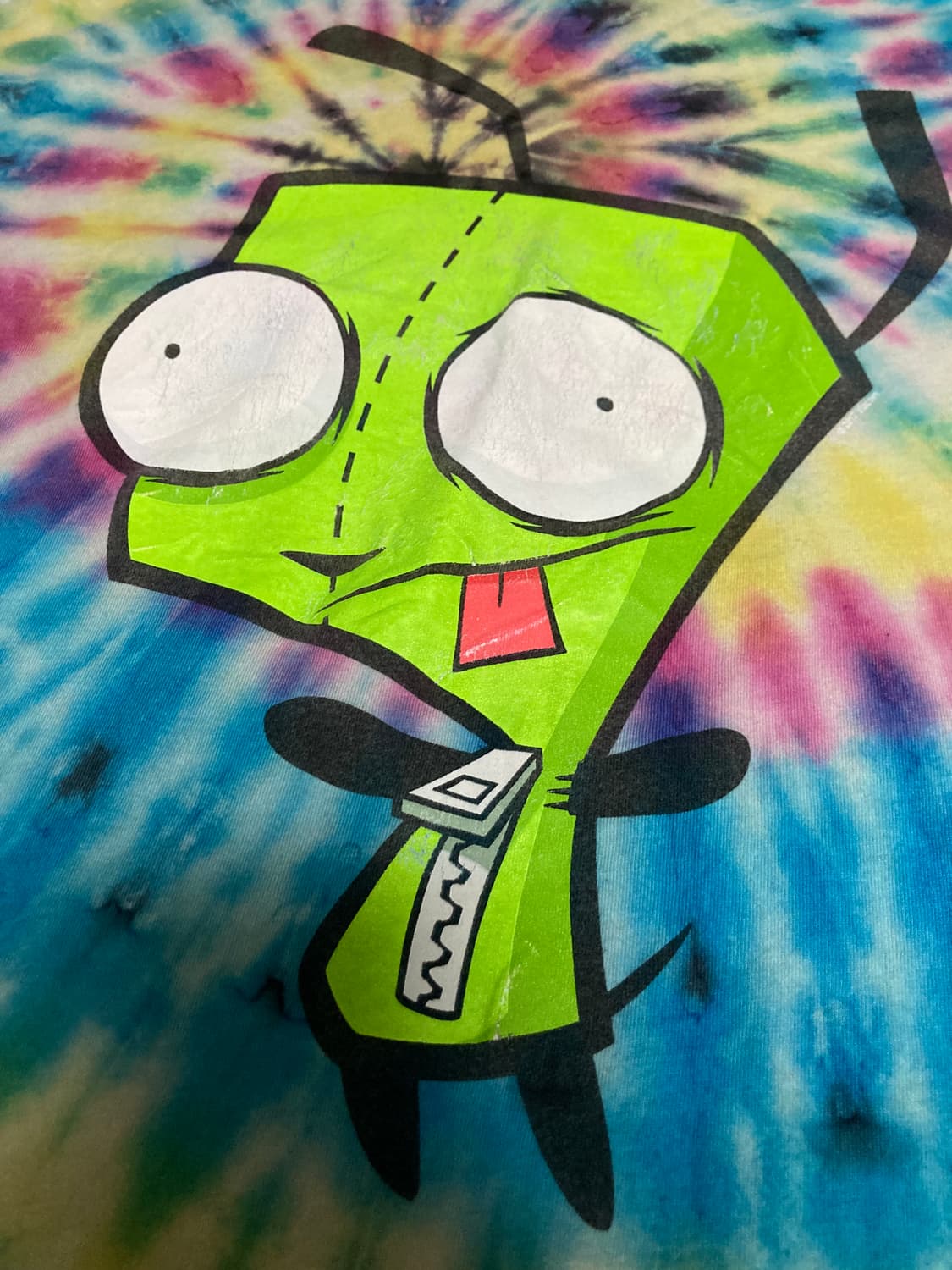 [S] INVADER ZIM 'GIR' Tie-Dye Tee 상품이미지2