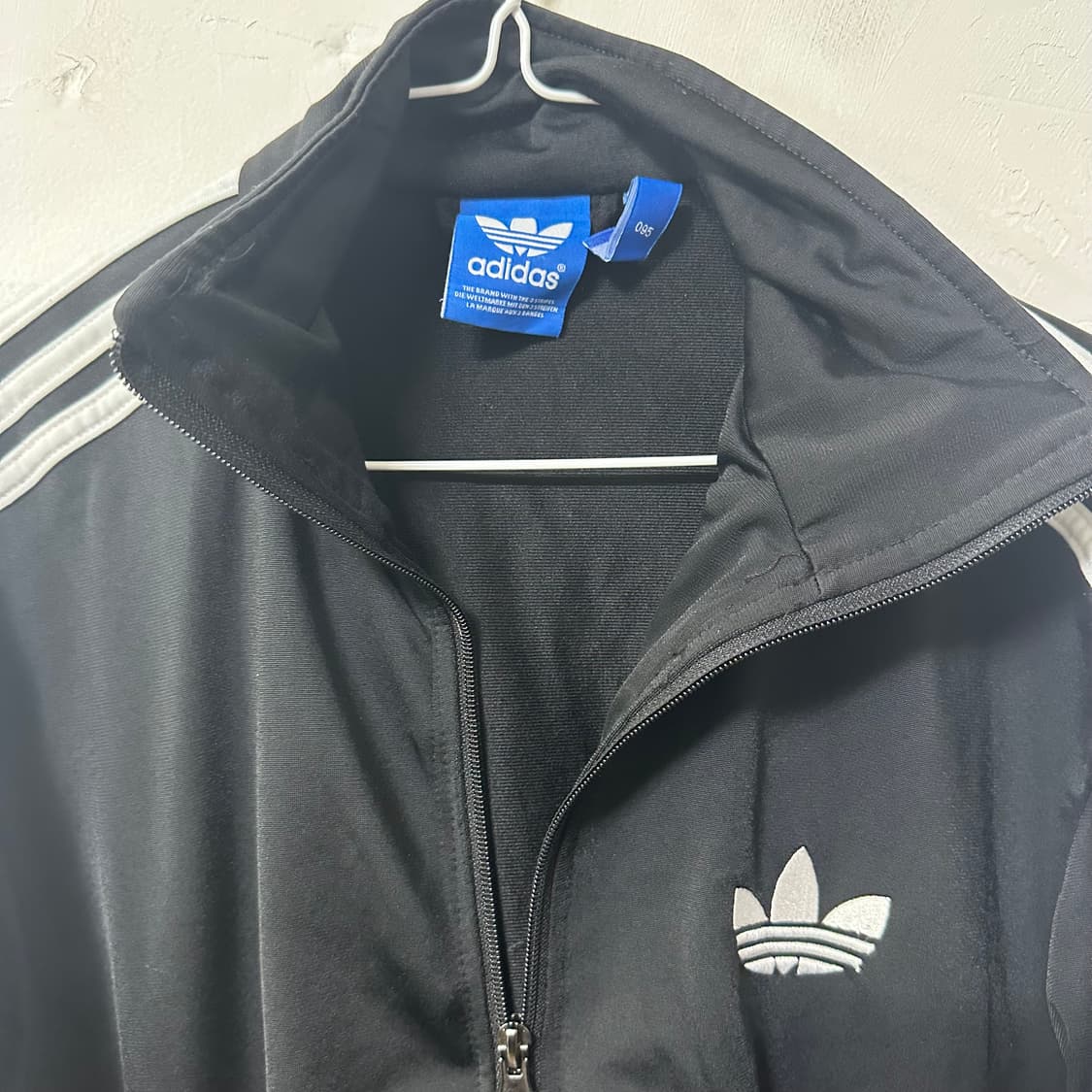 (95) 아디다스 블랙 삼선 파이어버드 크롭 커스텀 트랙탑 져지 상품이미지2