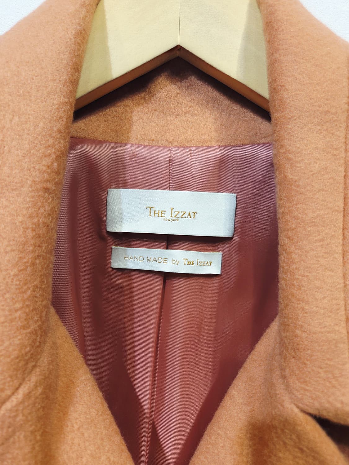 더아이잗(TheIzzat) 코랄 오버핏 캐시미어 숏코트_55 상품이미지6