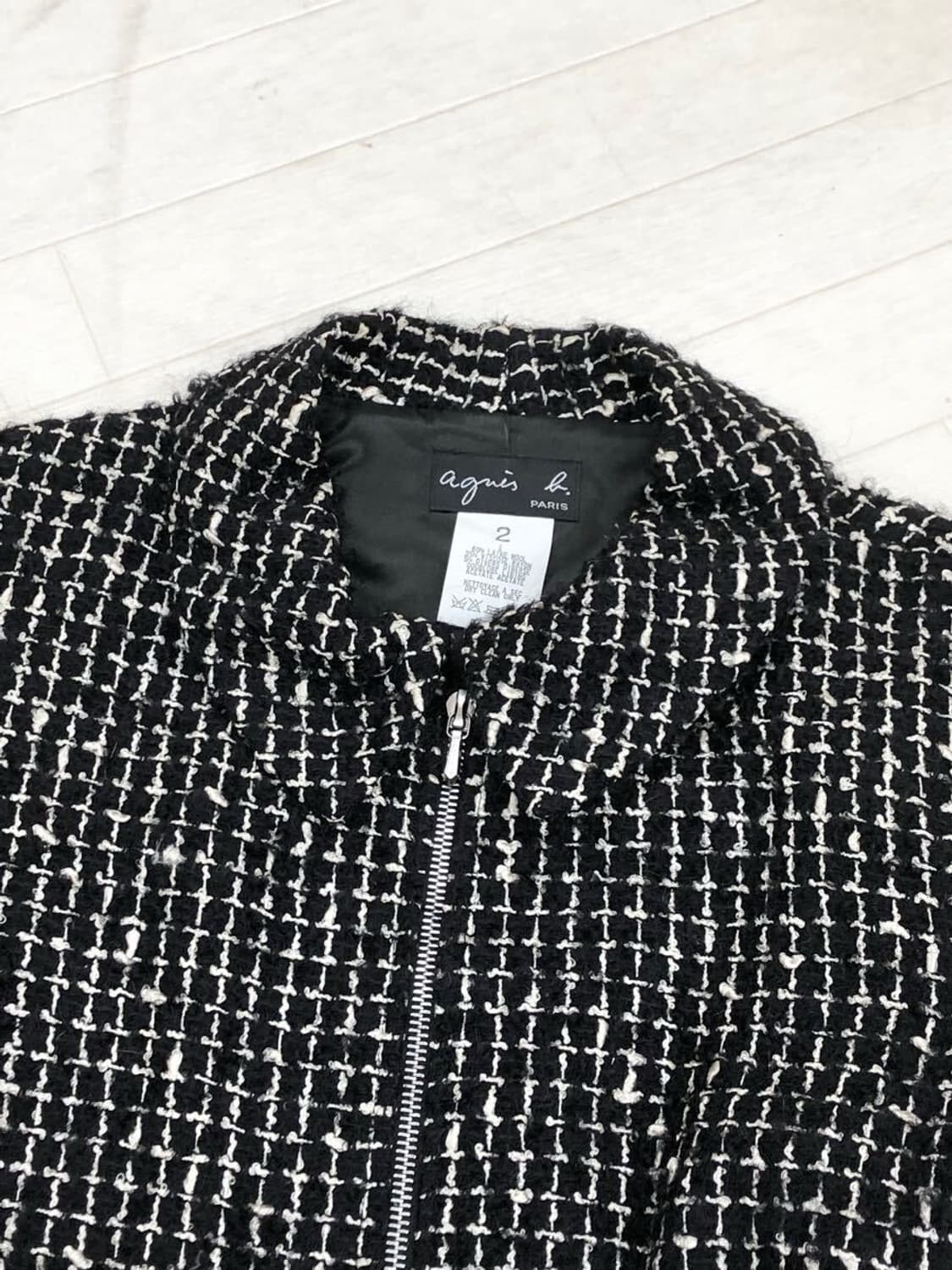 agnes b. tweed jacket 상품이미지3