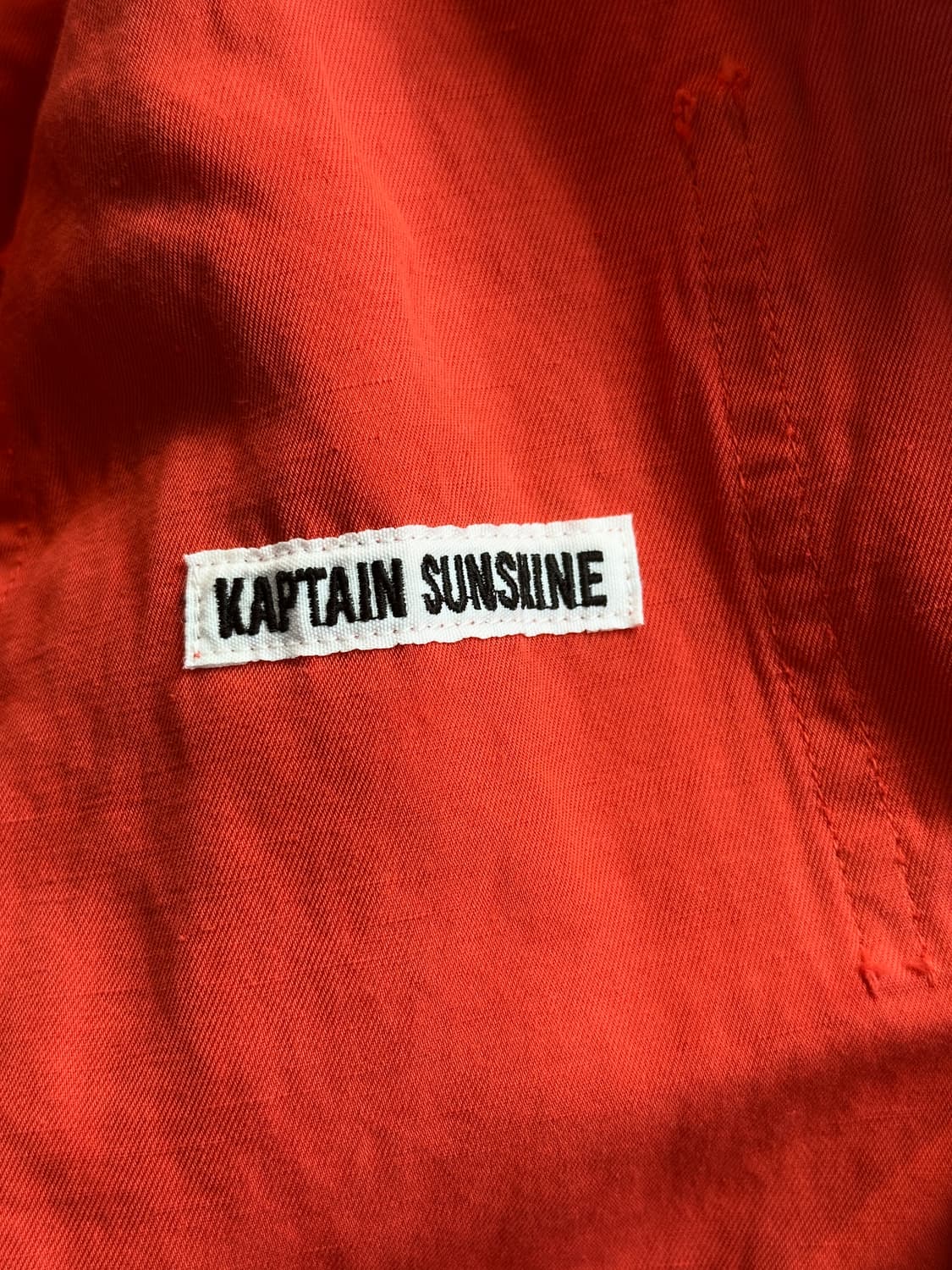 캡틴선샤인 커버올 워크자켓 (다홍, L, 새상품) 상품이미지6