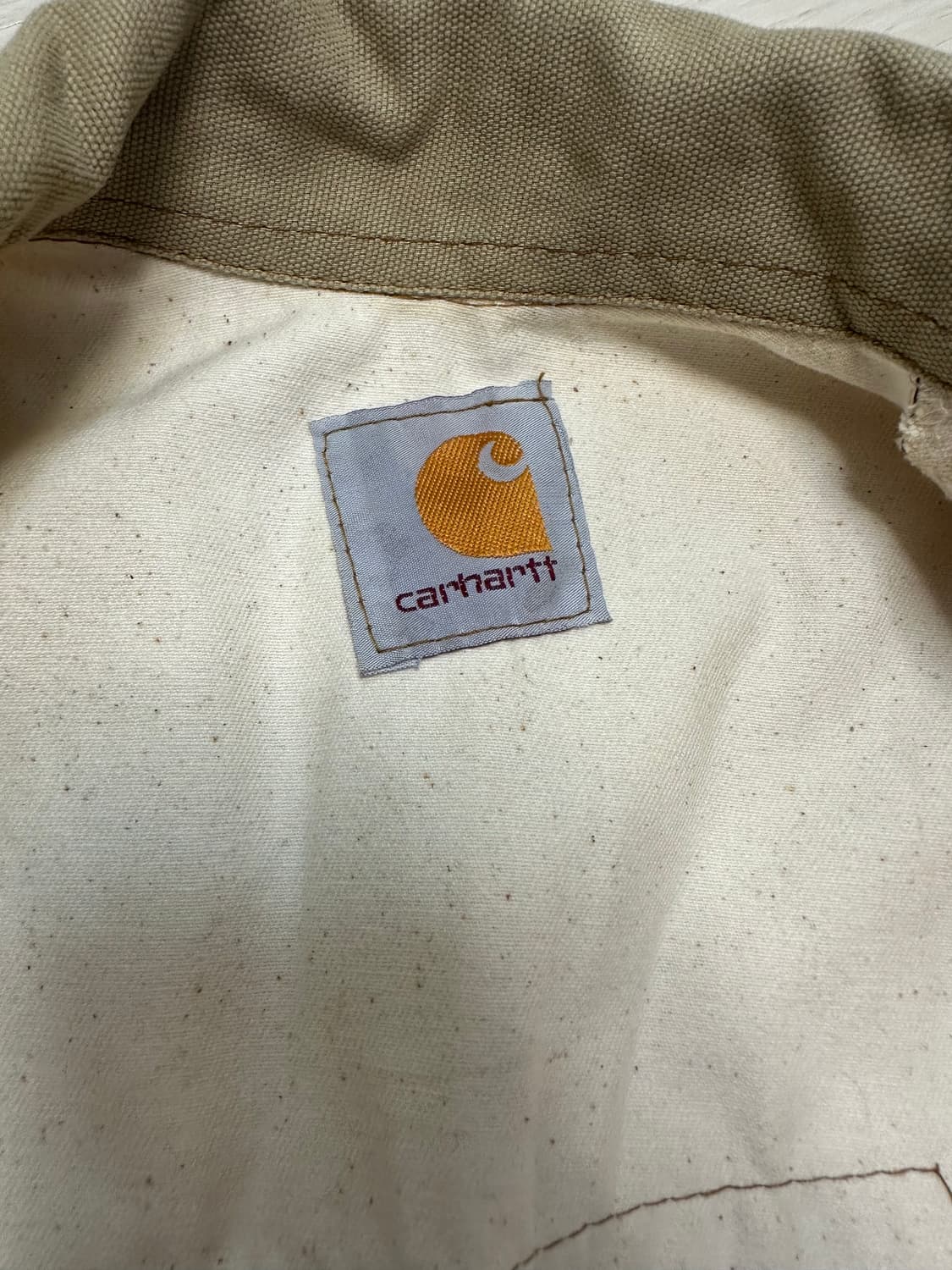 칼하트 빈티지 패치워크 크롭 자켓 상품이미지3