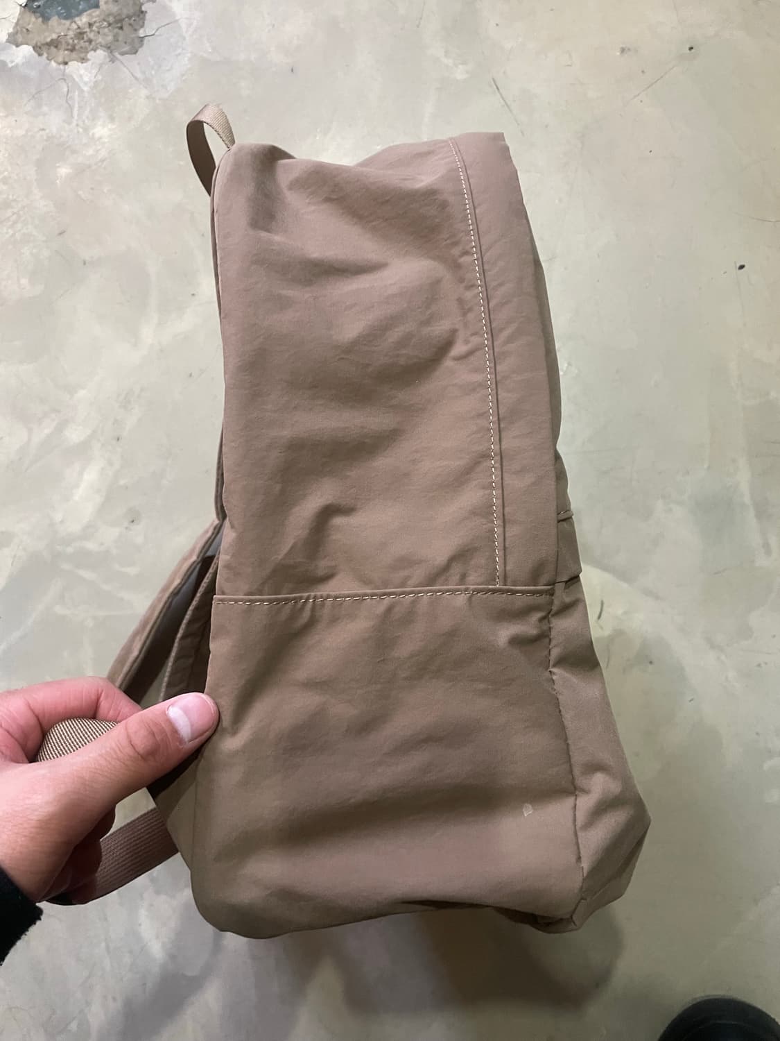 단톤 브라운 백팩 상품이미지4