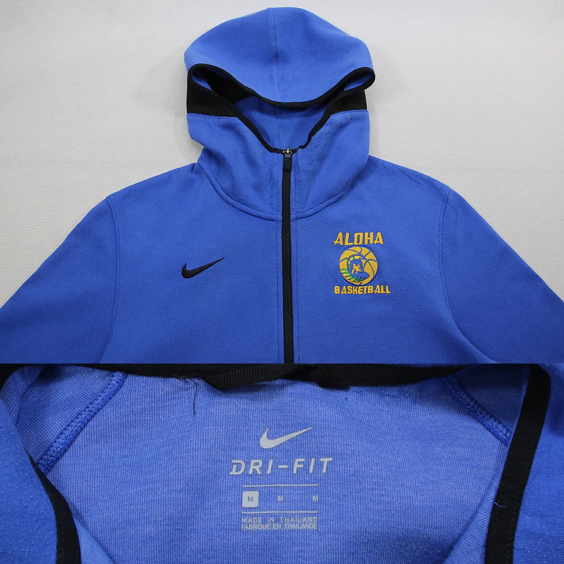 (착용컷) 나이키 올드스쿨 후드 집업 (남성용 M) 상품이미지4