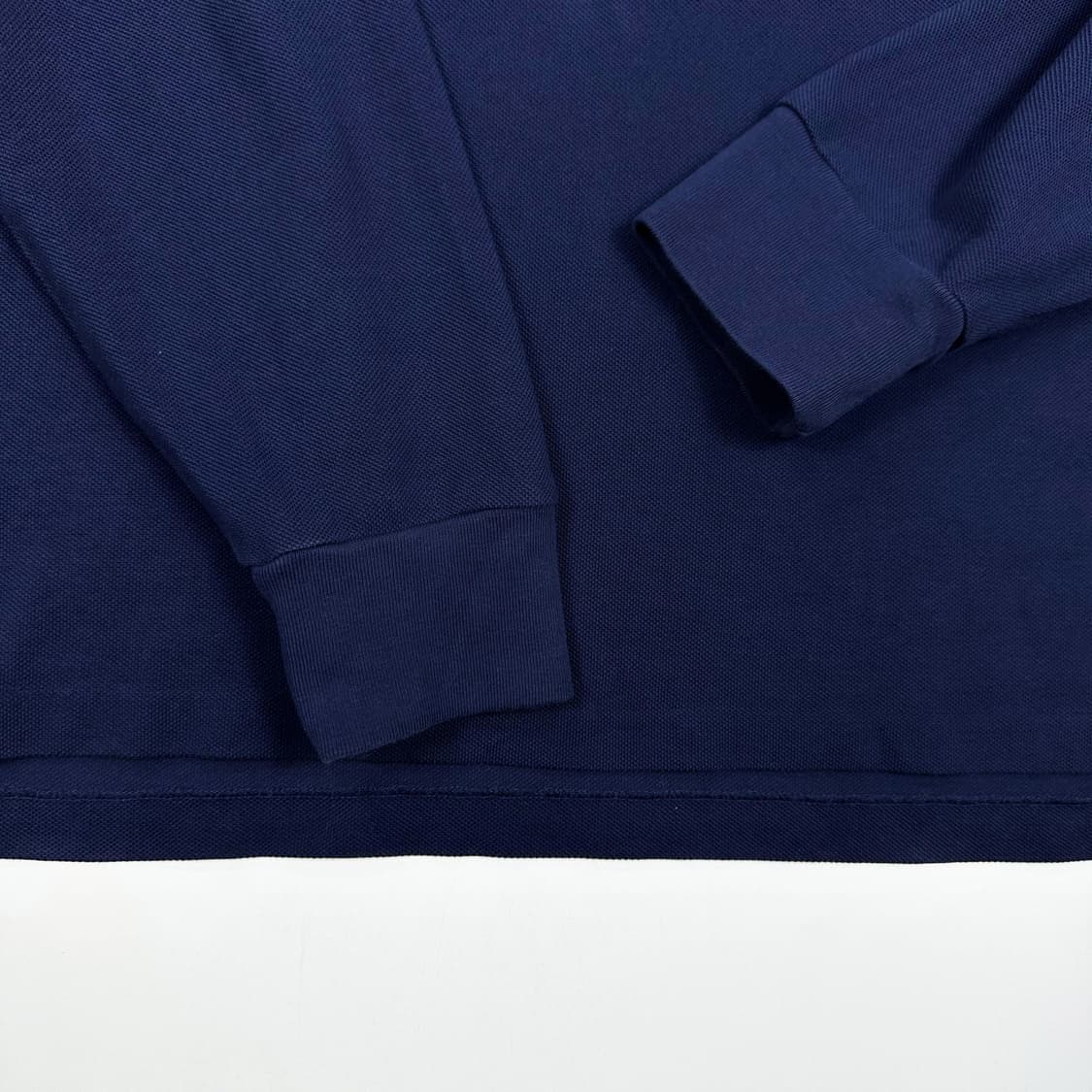 폴로 랄프로렌 클래식핏 긴팔 카라티 네이비 L 상품이미지4