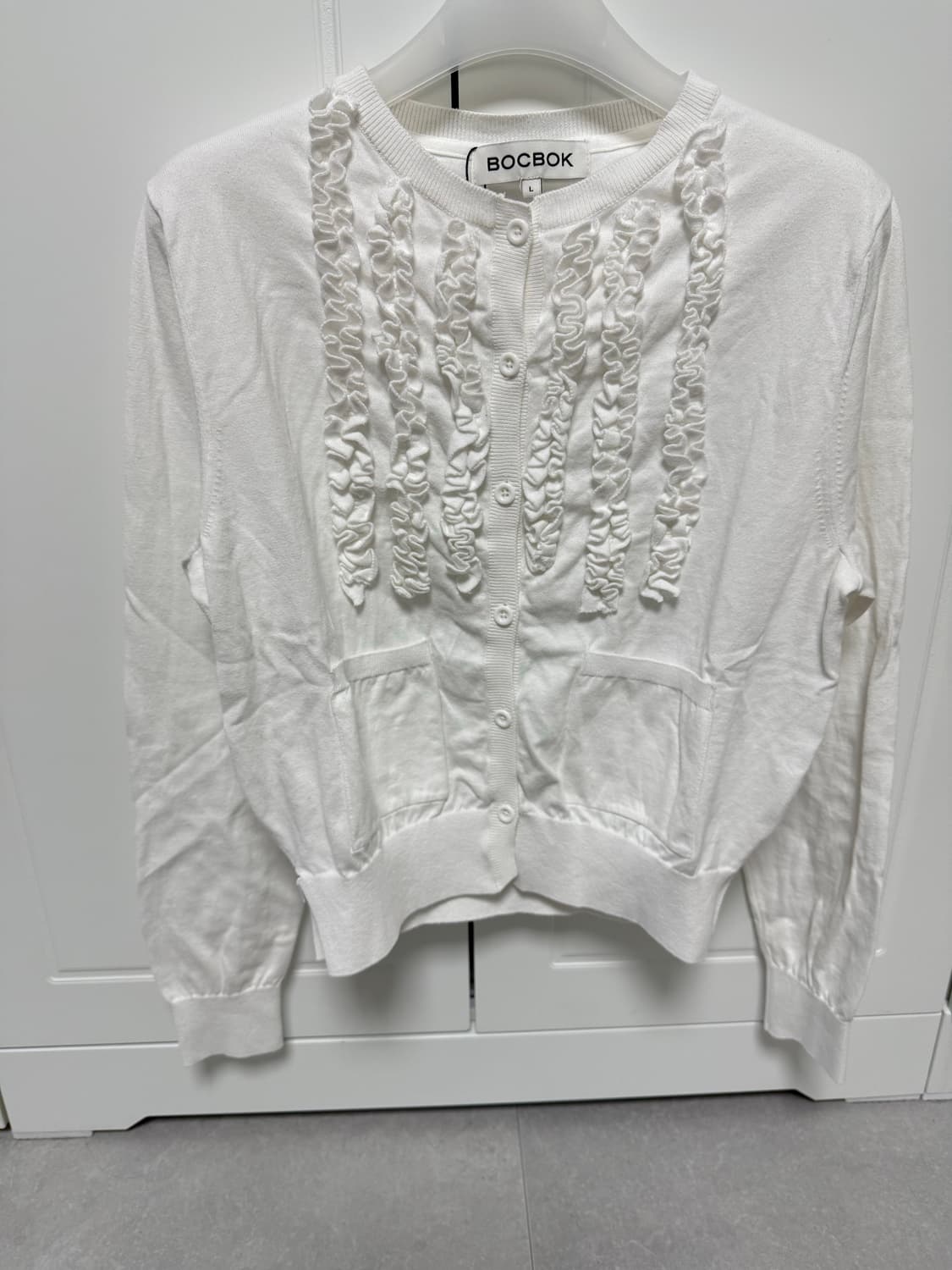 복복 bocboc 프릴 가디건  상품이미지3