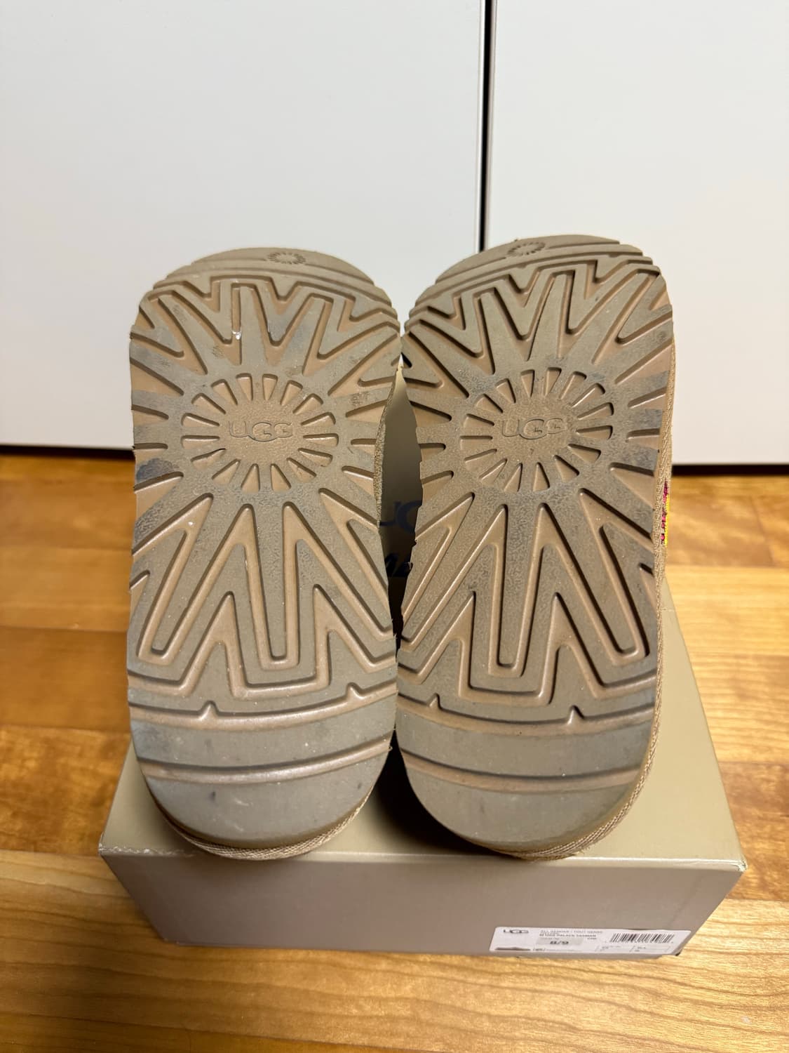 [us8] 팔라스 어그 타스만 슬리퍼 체스트넛 초판 상품이미지8