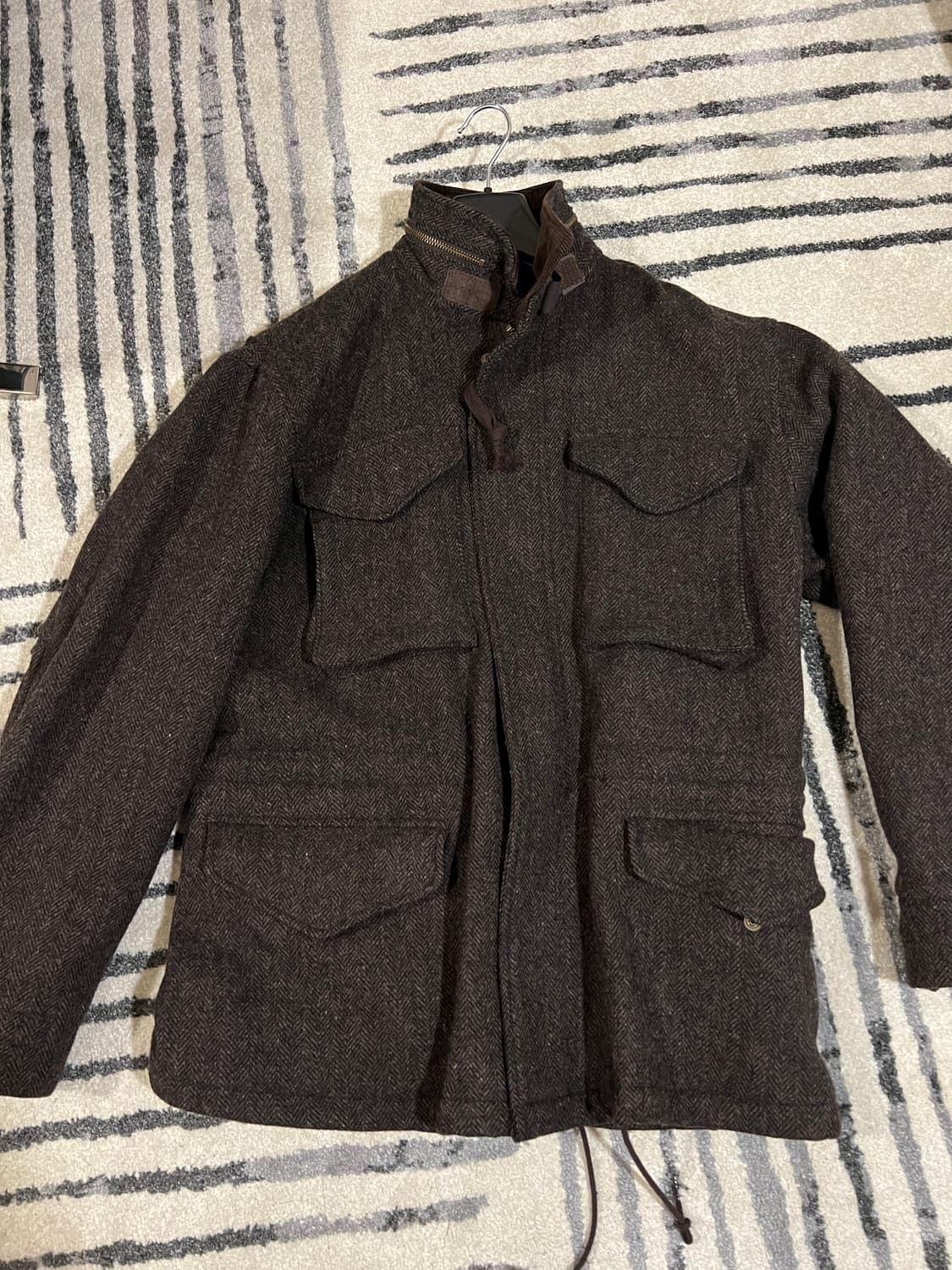 [100/S] 케네스필드 M65 브라운 (샌프란시스코 마켓 별주모델) 상품이미지5