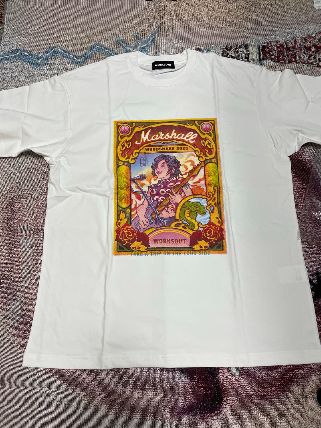 2025 뱀의해 웍스아웃x마샬 익스클루시브 반팔 상품이미지1