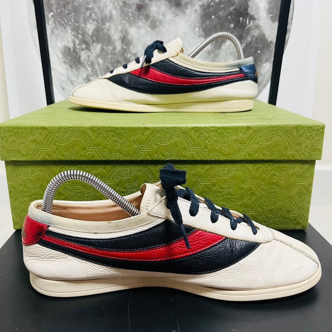 정품 7) 구찌 꿀벌 파라체르 스니커즈 260~265 상품이미지2