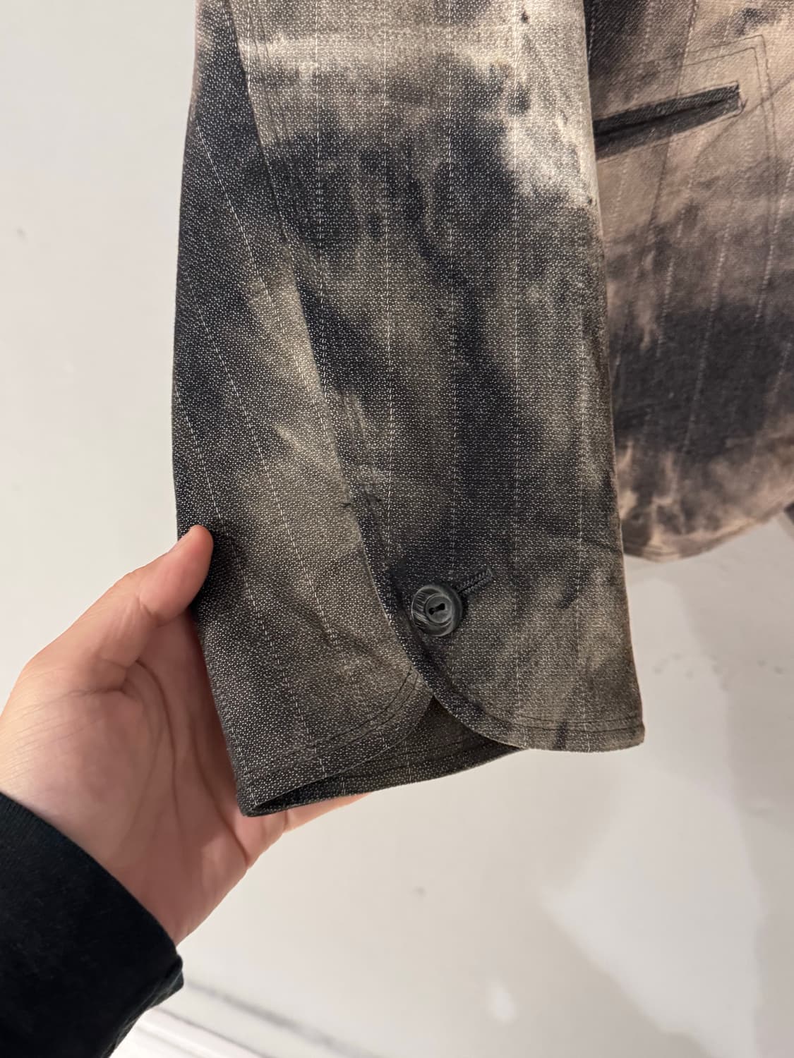 JPN 넥버클 타이다이 워싱 자켓  상품이미지7