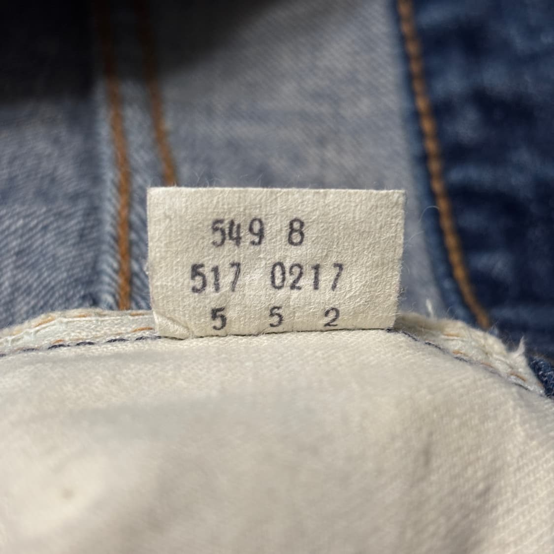 70s 빈티지 리바이스 517 66 전기 허리43cm 상품이미지10