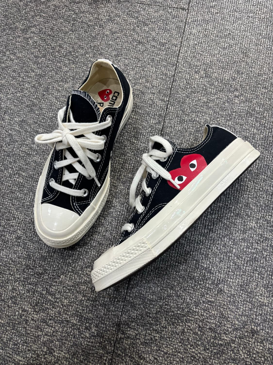 컨버스 꼼데가르송 플레이 척테일러 상품이미지1