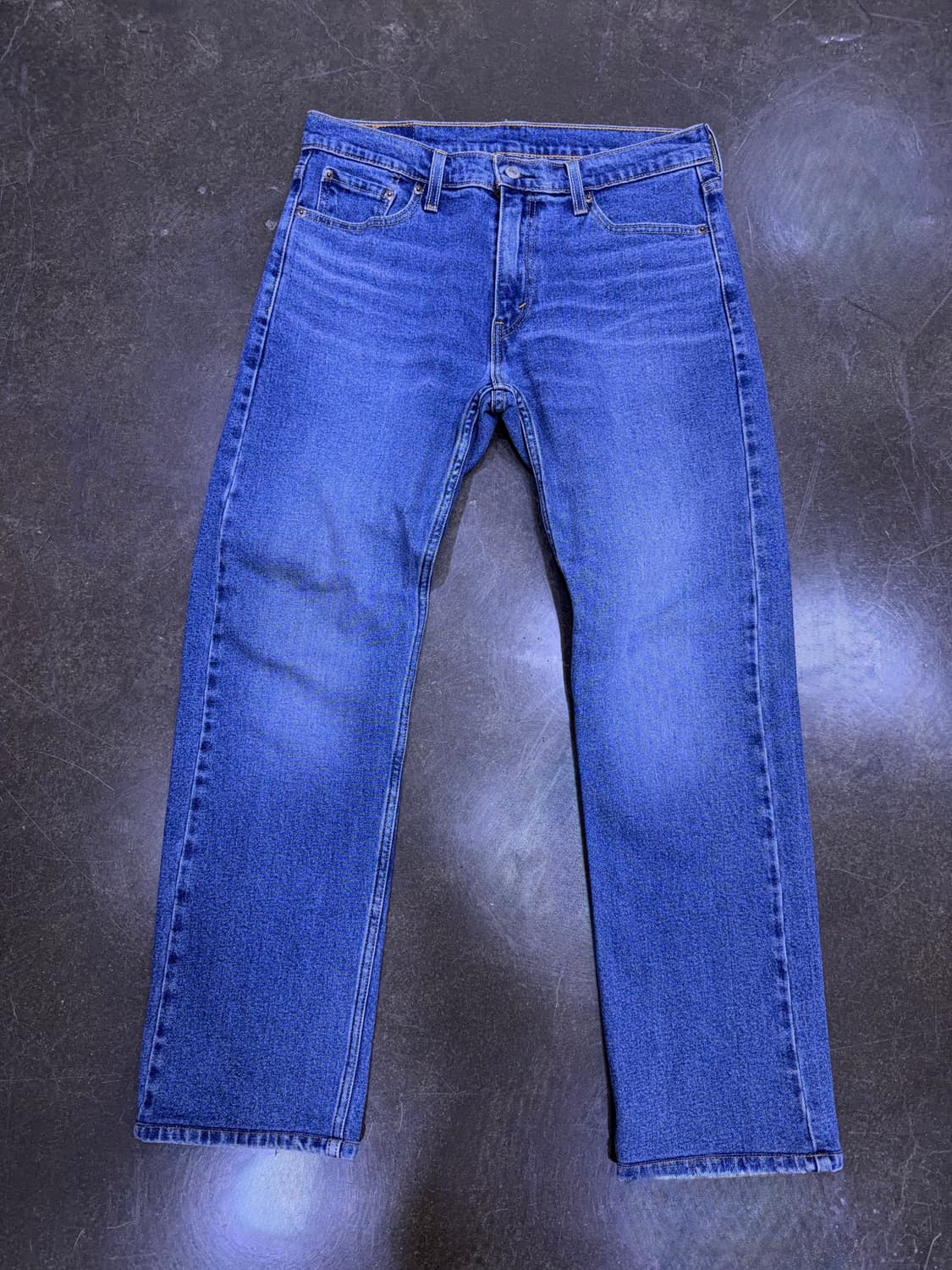 리바이스 513 슬림 스트레이트핏 중청 워싱 데님팬츠 30 상품이미지1