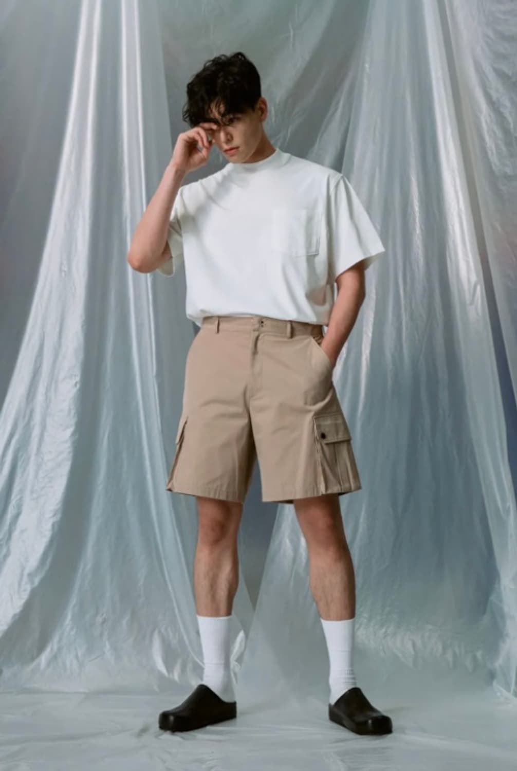 32size 2set 노클 워크 반바지 허리 32  2장 세트 판매 상품이미지2