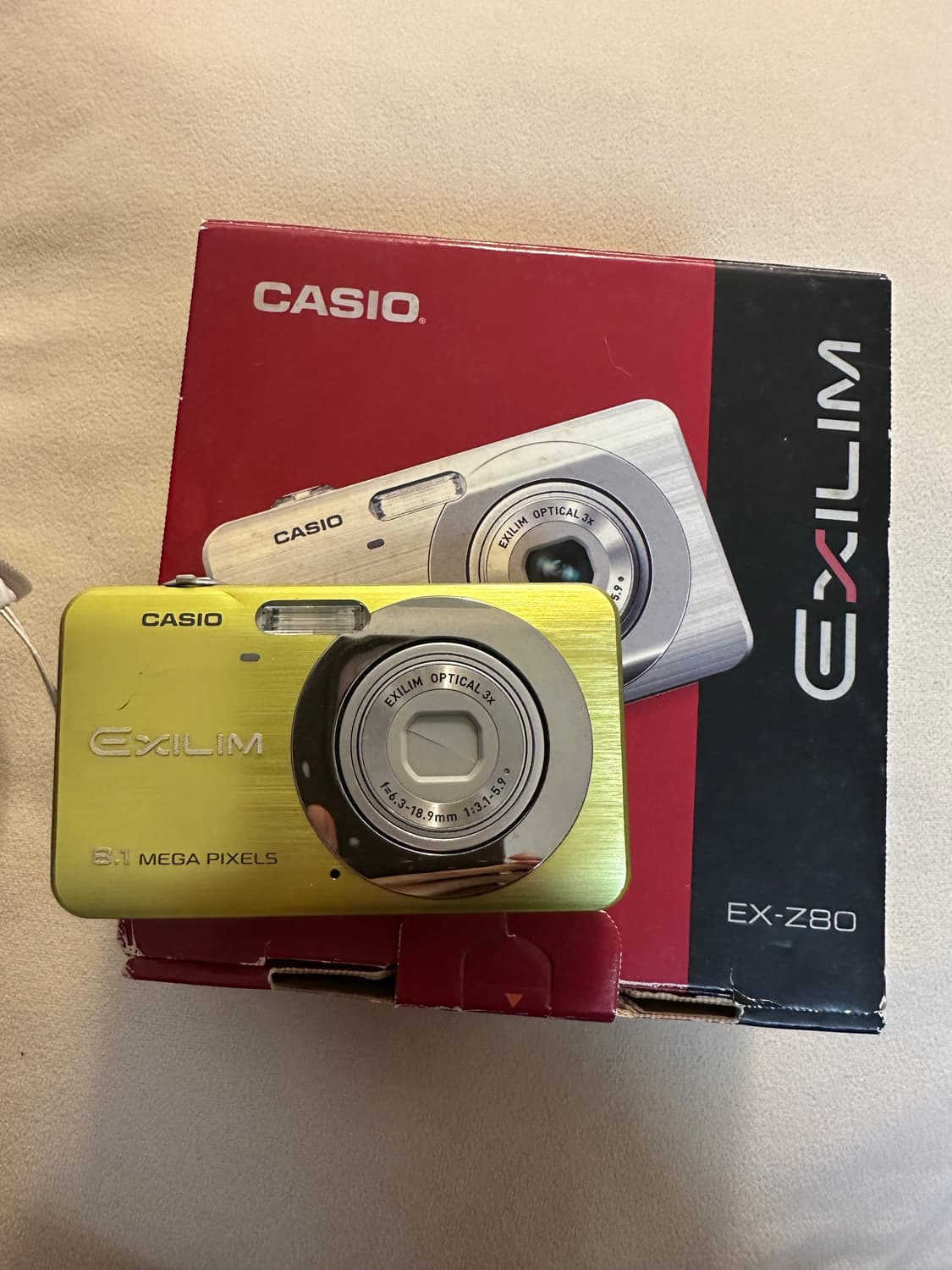 *박스셋* 카시오 엑슬림 z80 디카/디지털카메라 상품이미지1