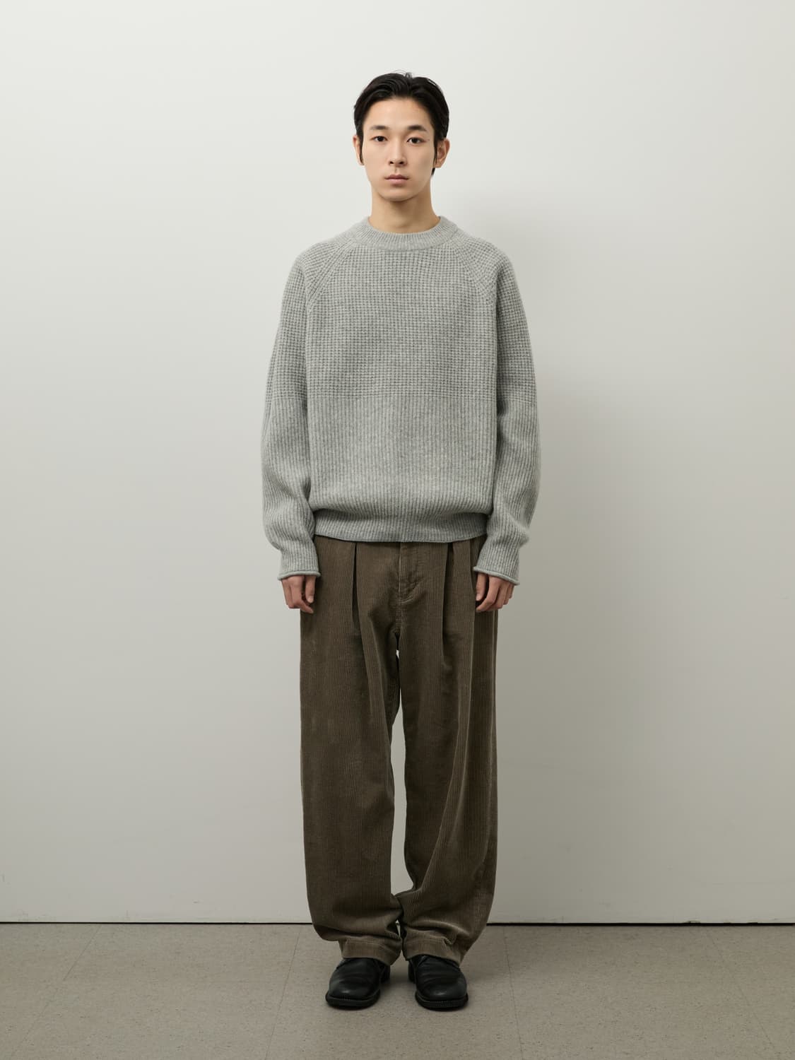 러프사이드 피셔맨 니트 그레이 2사이즈 상품이미지4