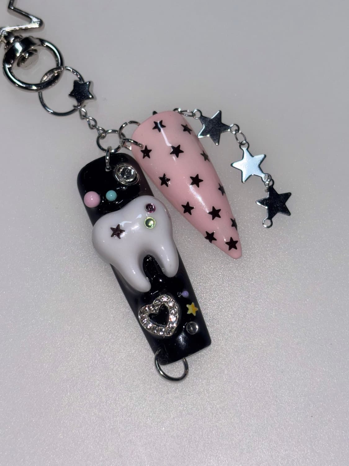 네일 팁 키링 nail tip keyring 상품이미지2