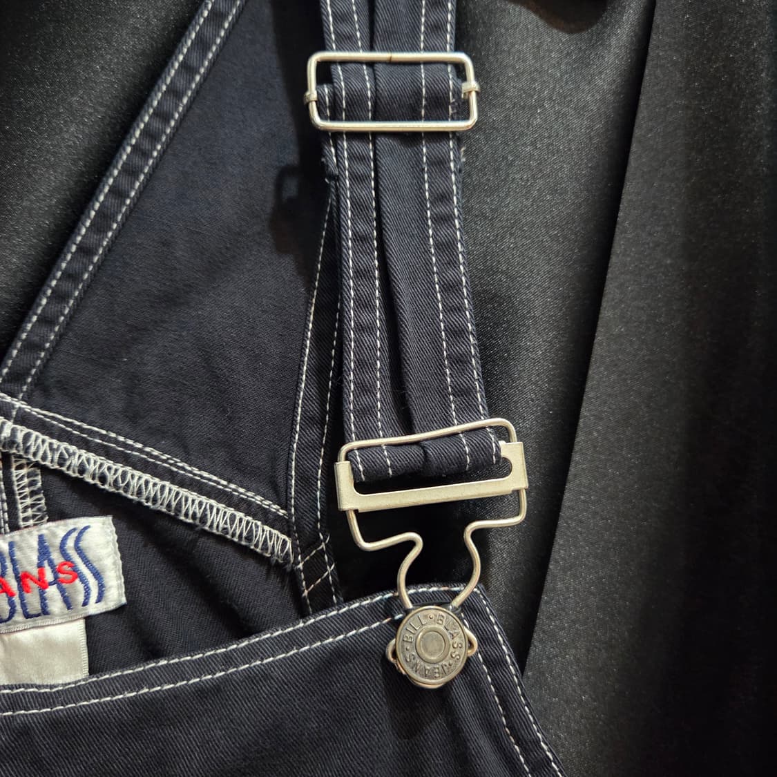 90's Bill Blass 빌블래스 반바지 점프수트 멜빵바지 상품이미지5