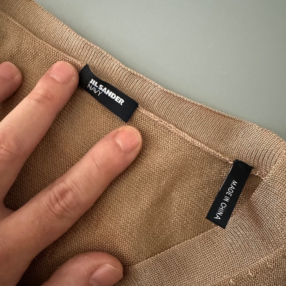 질샌더 jil sander navy 가디건 상품이미지5