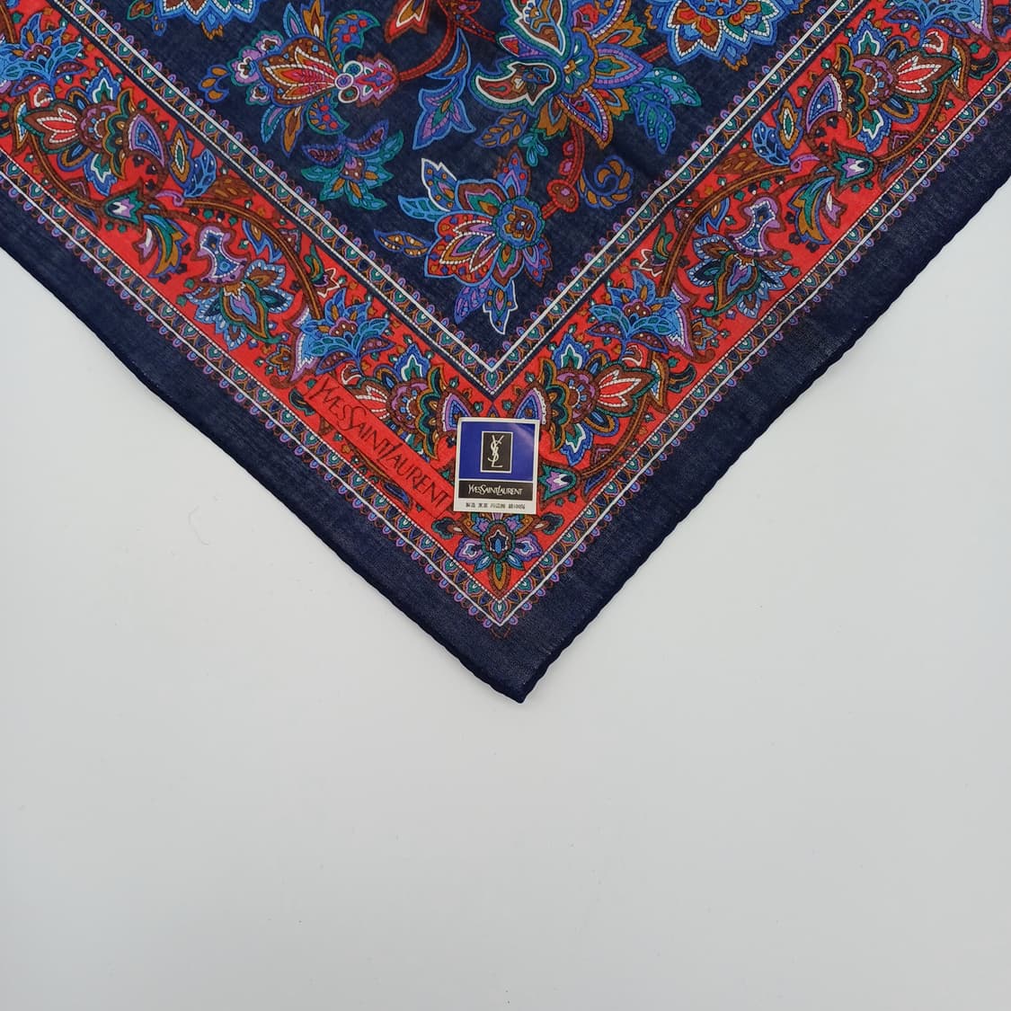 YSL 입생로랑 손수건 스카프 [BSFC10751-217-04] 상품이미지5