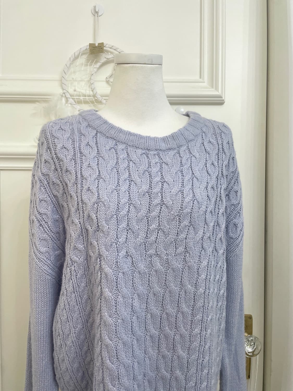 CINEMA CLUB blueberry twist loose sweate 상품이미지6