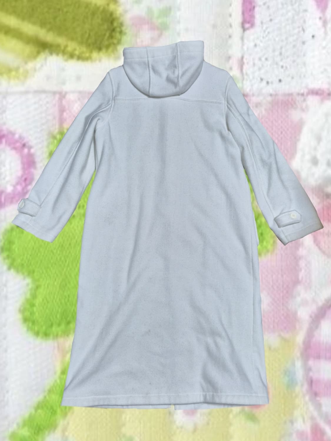 빈티지 모리걸 떡볶이 롱코트 쌩 화이트 달빛천사 삿포로 상품이미지2