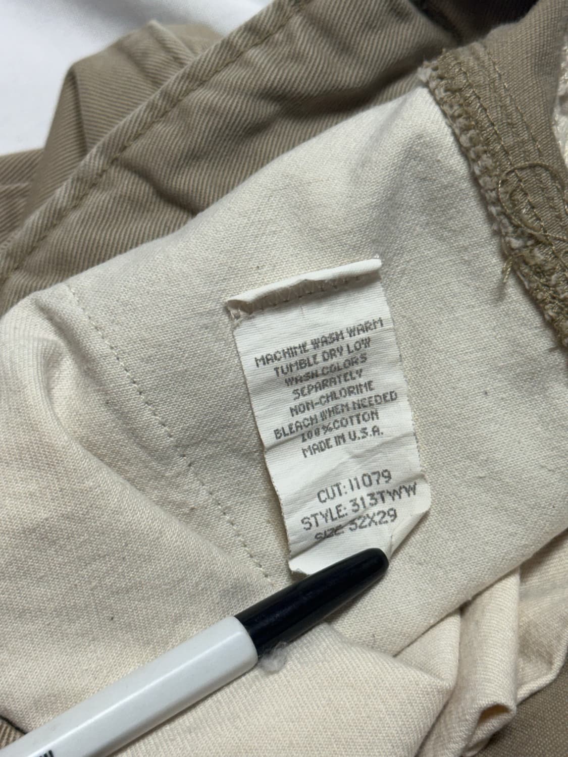 90s 올드 슈프림 밀리터리 팬츠 상품이미지9