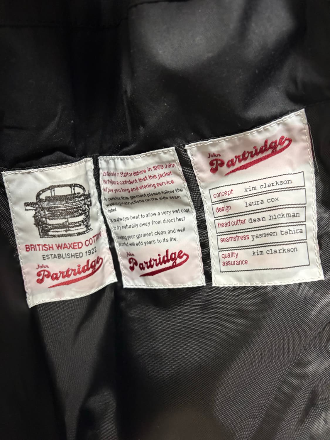 존 파트리지 왁스자켓 상품이미지3