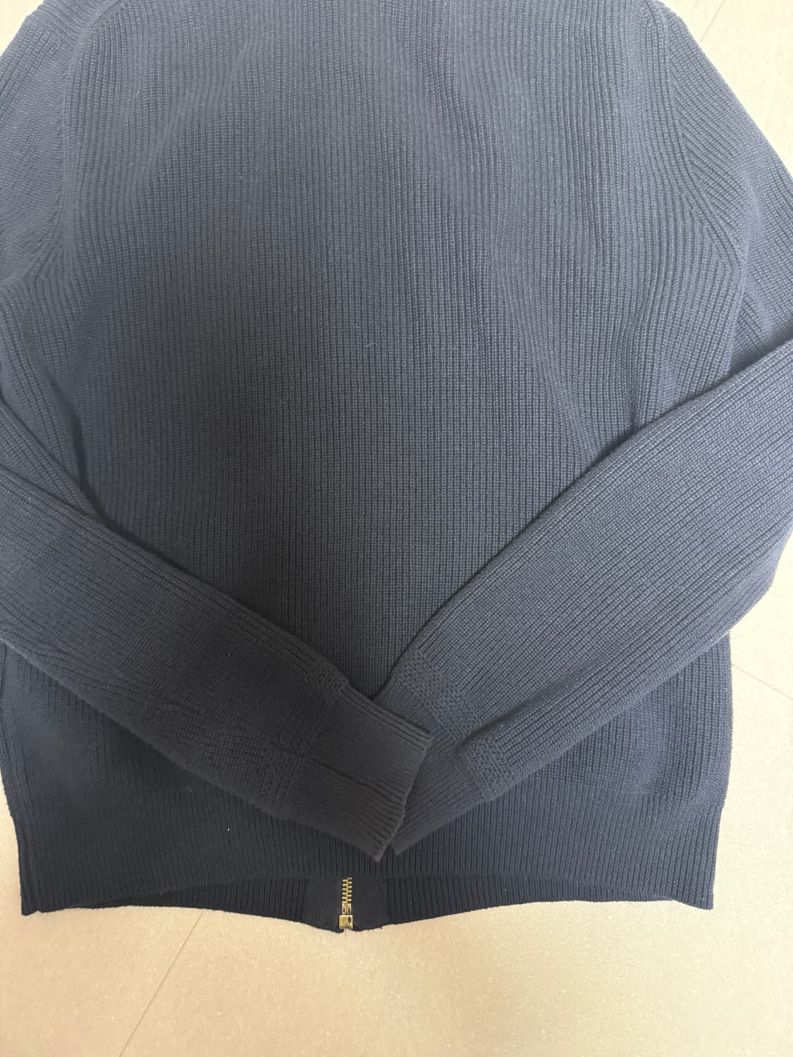 폴로 랄프로렌 니트집업 네이비 S 상품이미지2