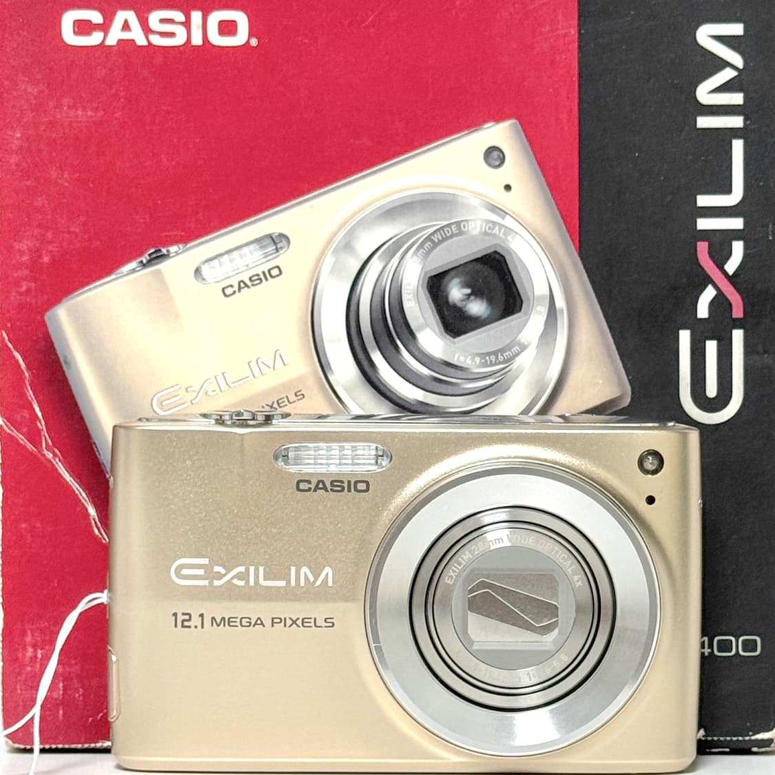 카시오 엑슬림 Z400 샴페인골드 빈티지디카 상품이미지5