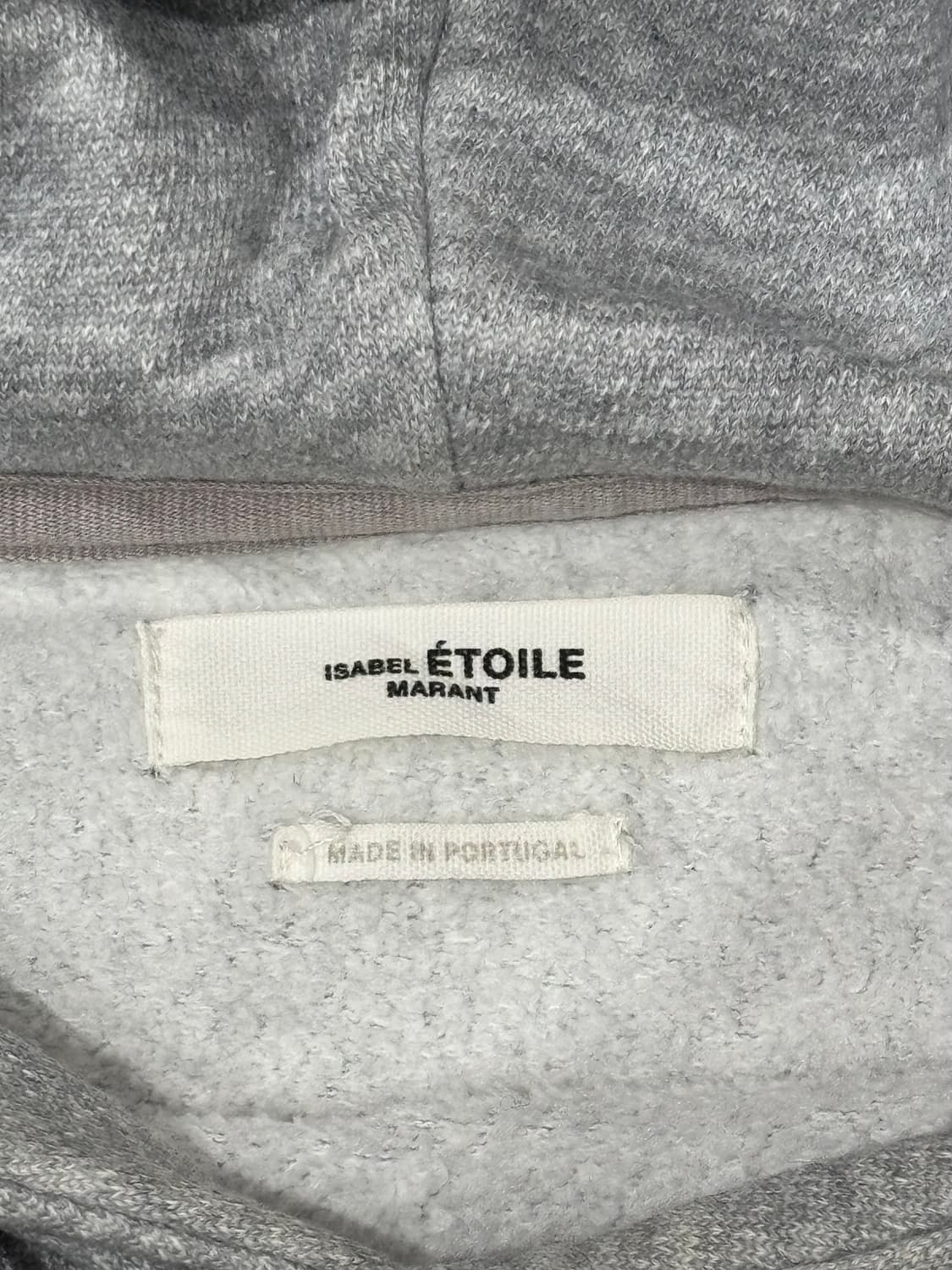 이자벨마랑에뚜왈 그레이 빅로고 후드 상품이미지6