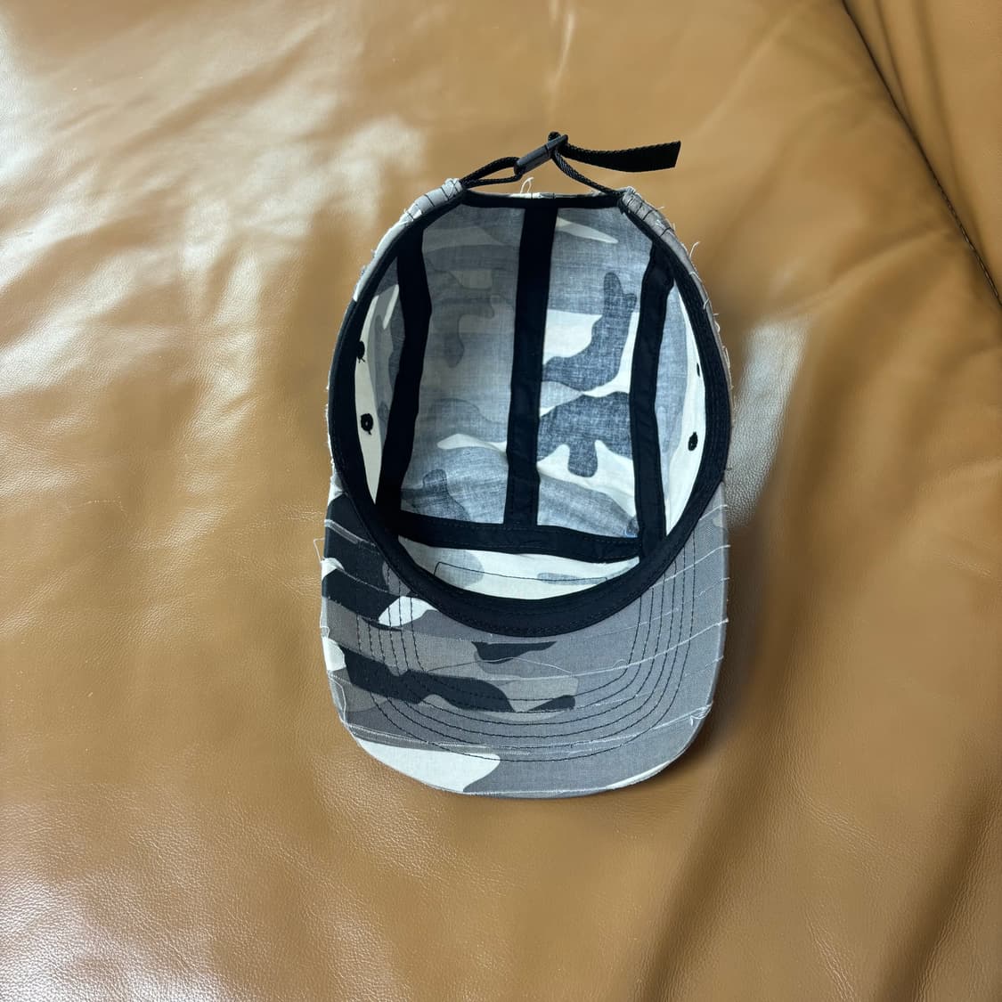 Supreme 슈프림 레이어드 카모 그레이 캠프캡 모자 (Camo) 상품이미지6