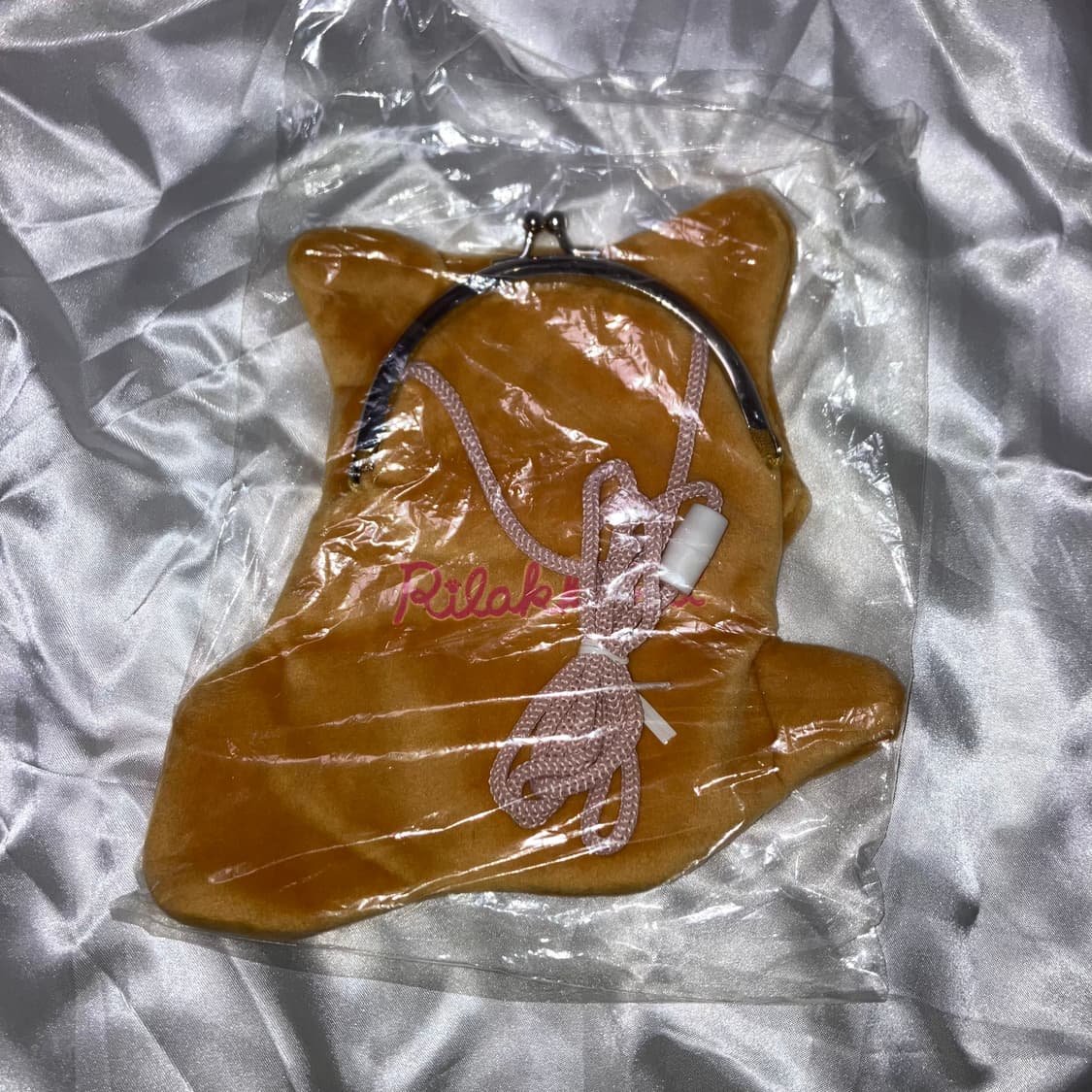 고전 리락쿠마 고양이 동전 지갑 가방 상품이미지3