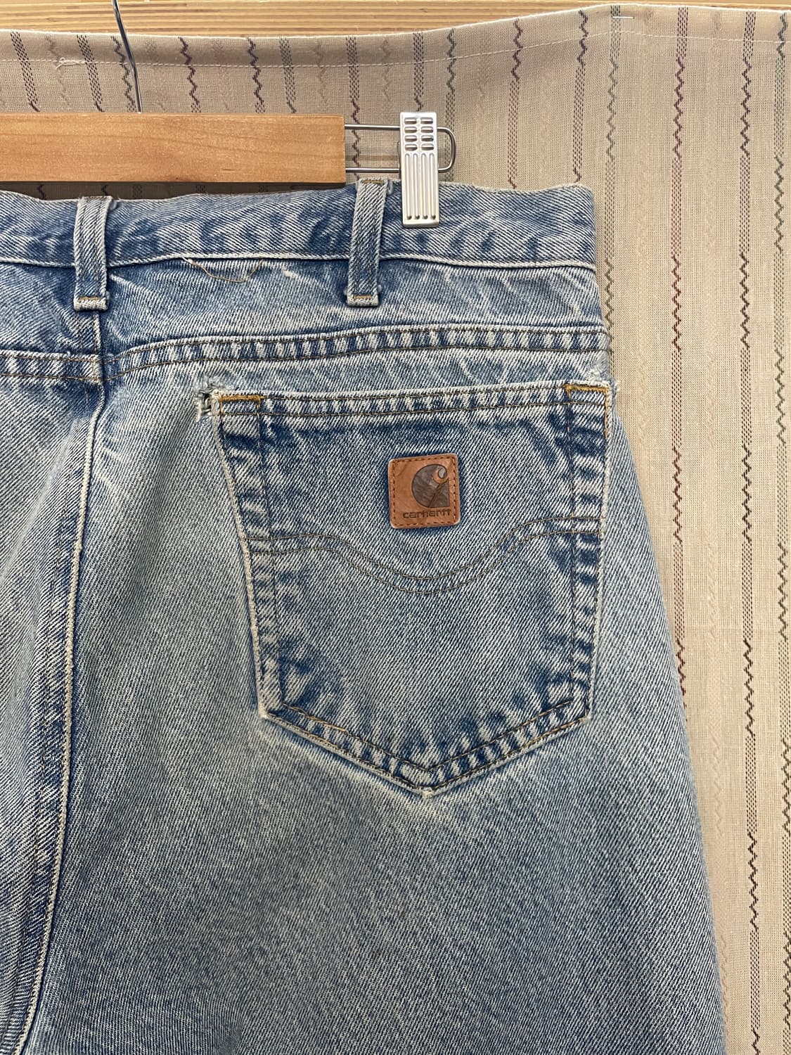 [34] 칼하트 USA Carhartt 데님 팬츠 레귤러 핏  상품이미지3