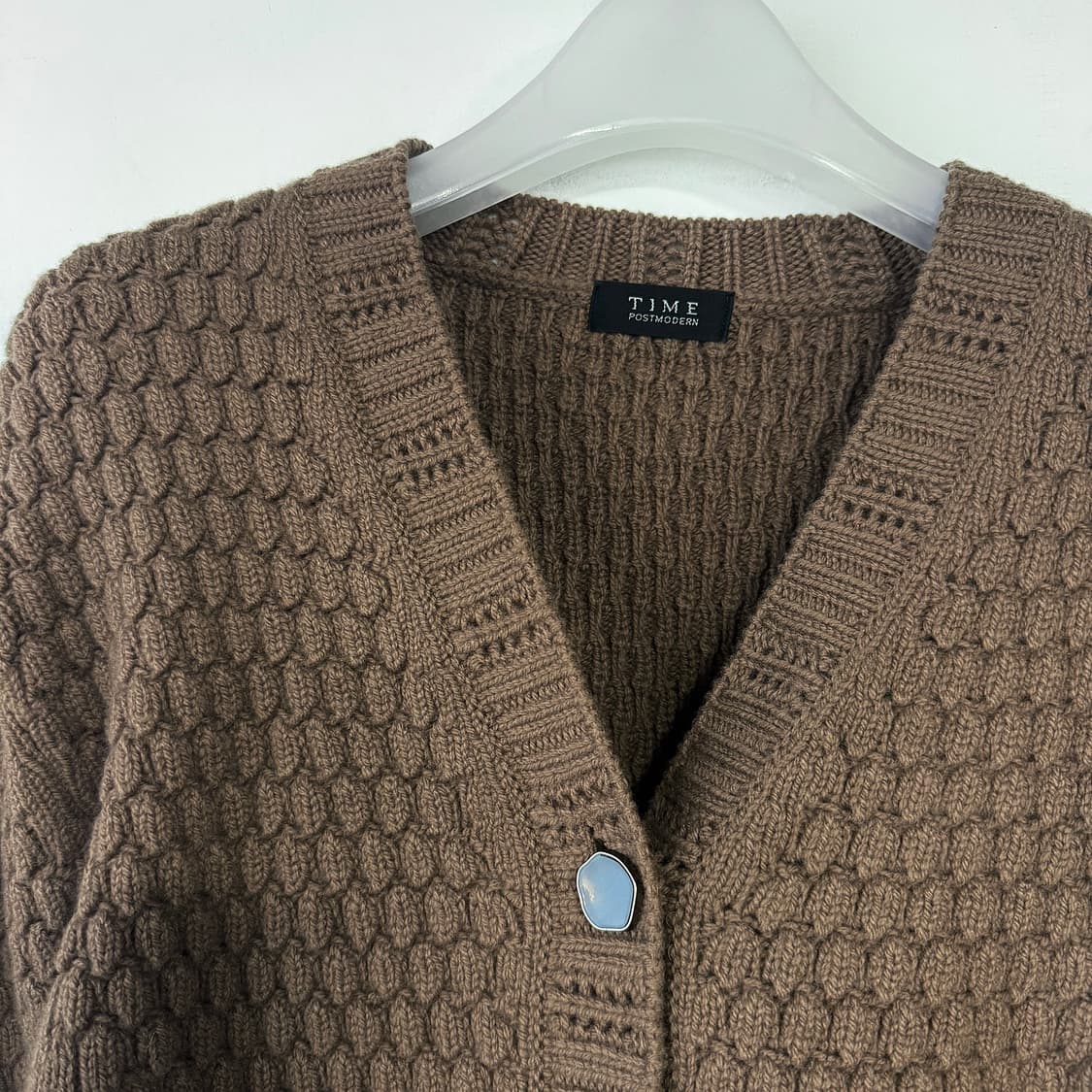타임 울 캐시미어 크롭 니트 가디건 상품이미지2
