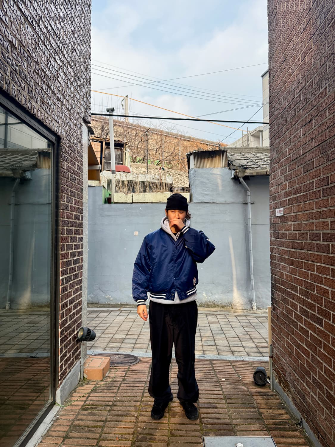 80s 뉴욕 양키즈 새틴 자켓 L(XL) 상품이미지4