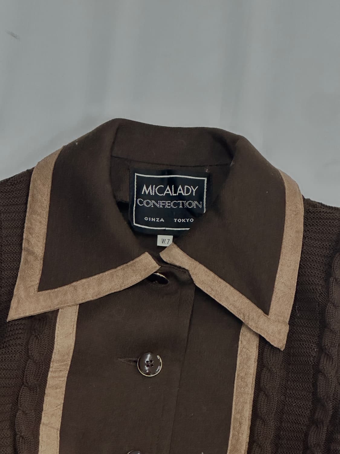 🤎슈슈룬 쇼콜라깔 롱 원피스🤎 브라운 니트 양산형 마계 라떼갸루 고딕 상품이미지4