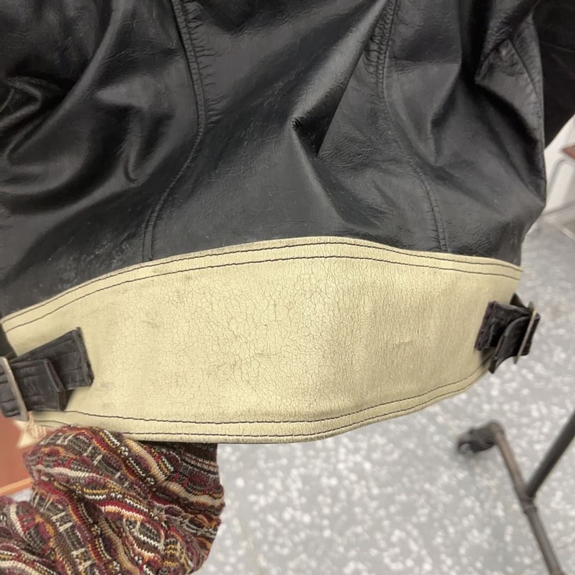 알로이시오 로스티글리오시 모터사이클 레이싱 가죽자켓 M C08764 상품이미지8