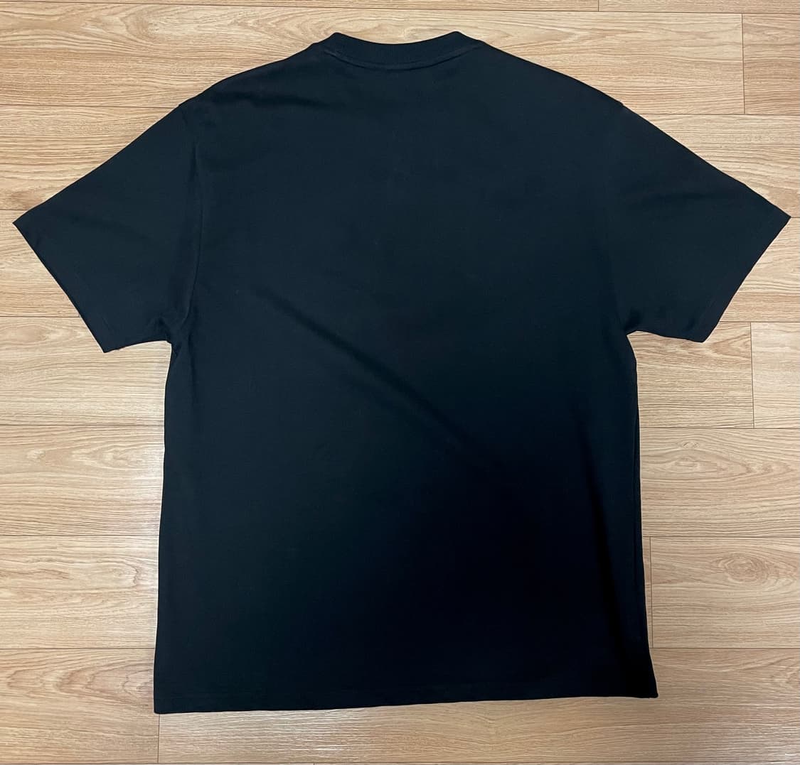 블랙 로고 반팔티셔츠/1회 실착 상품이미지2