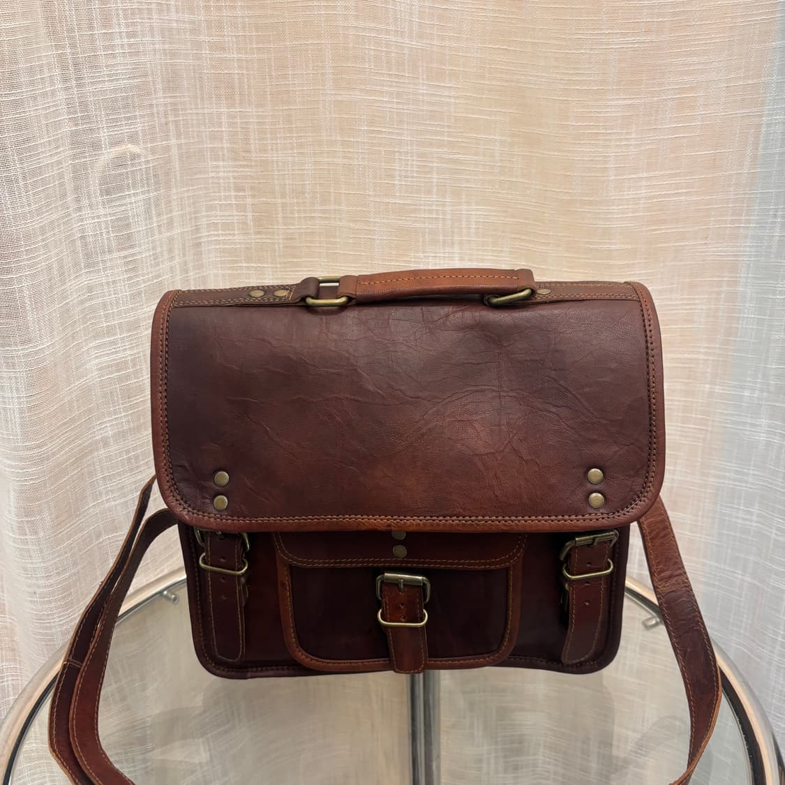 이테리 통가죽 사첼 숄더 토트백      상품이미지2