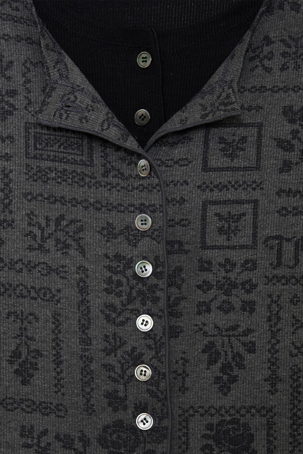 투머치택스 FLORAL MOTIF 레이어드 가디건+스커트 셋업 상품이미지7