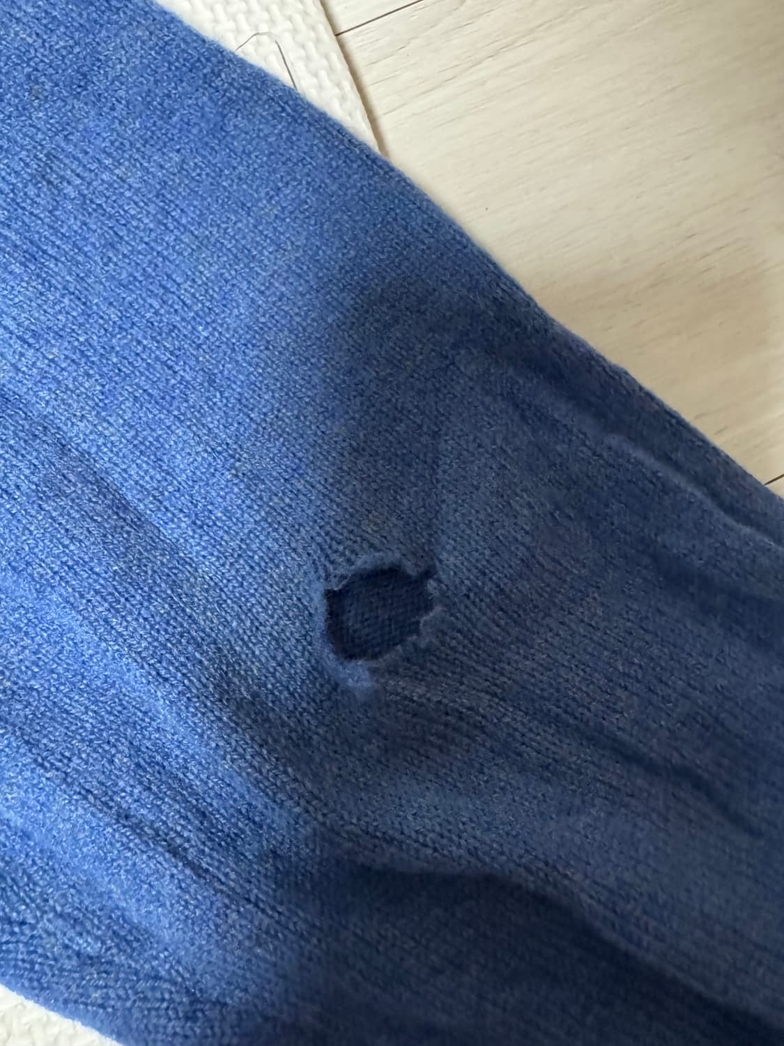 00s 엘엘빈 램스울 우드버튼 가디건 상품이미지6