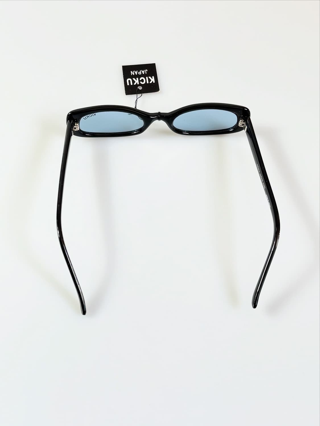 90s KICKU JAPAN 뿔테 캣아이 틴트 빈티지 안경 상품이미지5